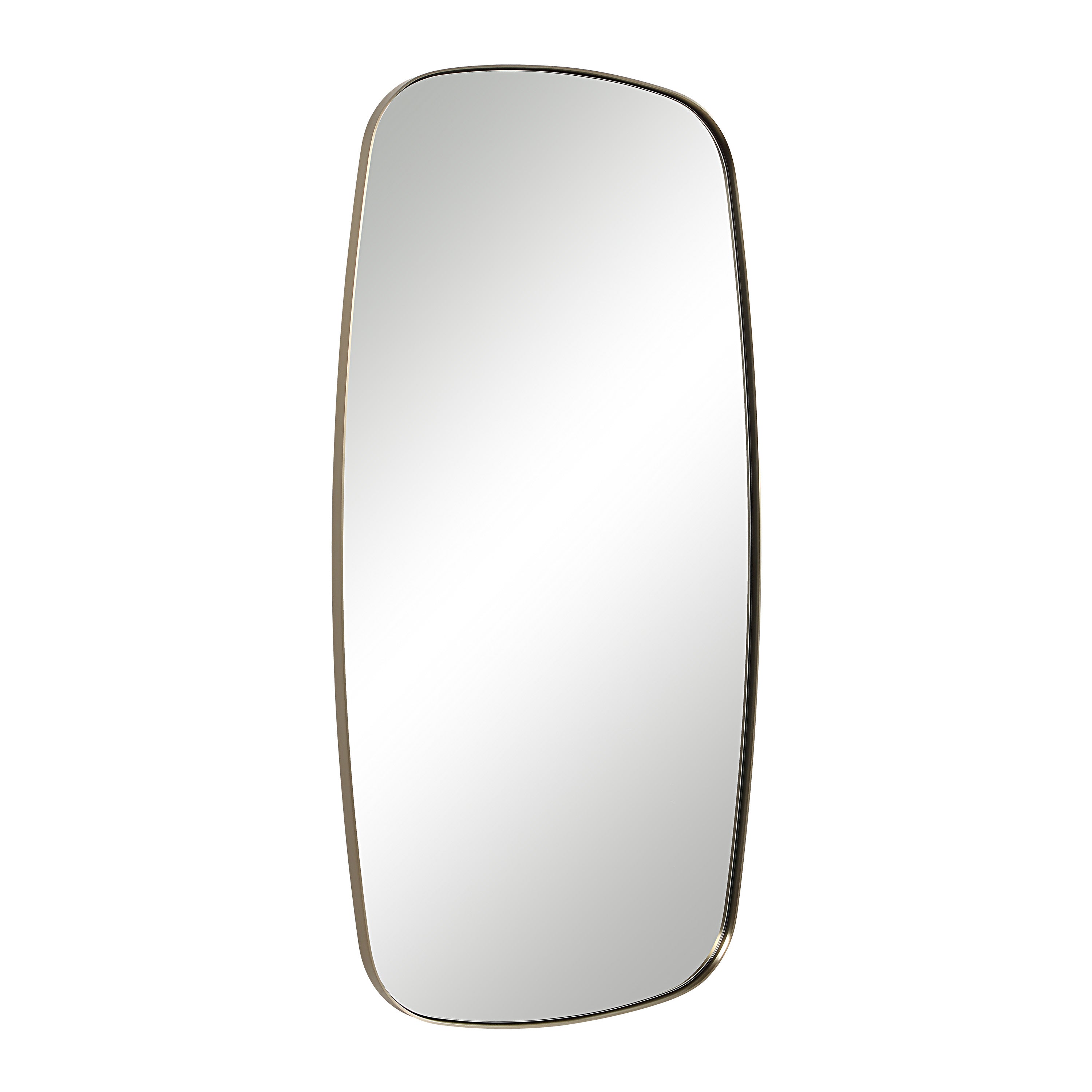 Jacossa 40" H x 20" W Wall Mirror, Yellow - Angle Image - MT2712