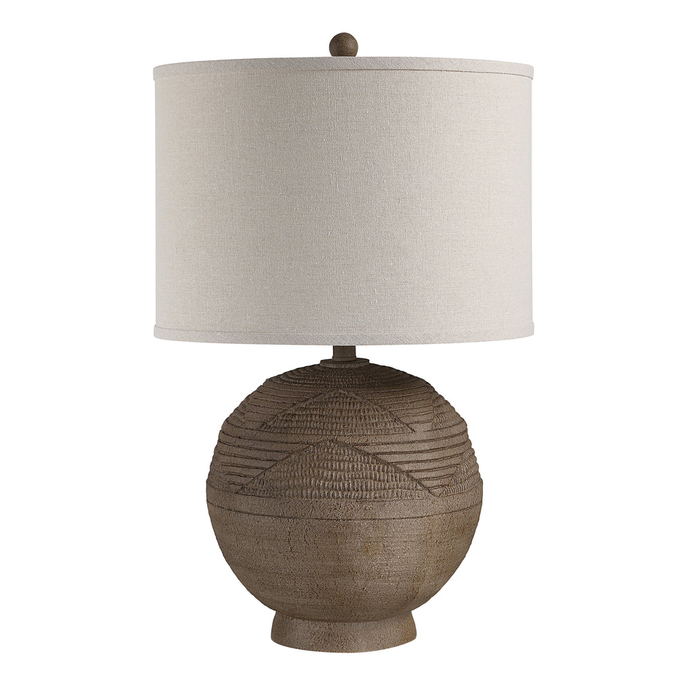 Malya 25.5" Height Table Lamps, Textured Brown - Main Image - LPT1385EV