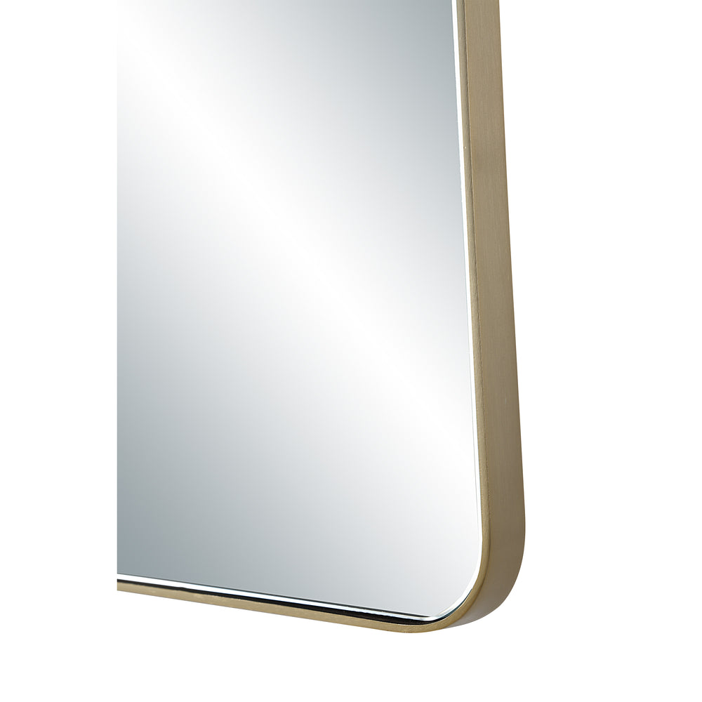 Miley 40" H x 22" W Wall Mirror, Yellow - Detail Image - MT2729