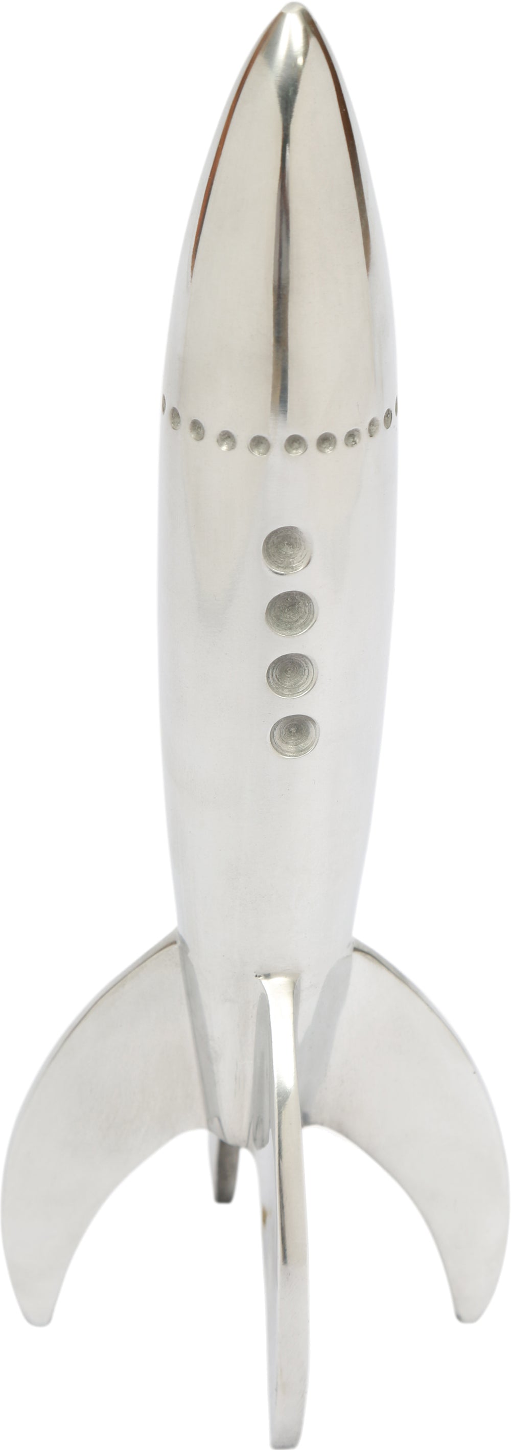 Rush Indoor Aluminum Statue, Polished Silver - Main Image - STA432
