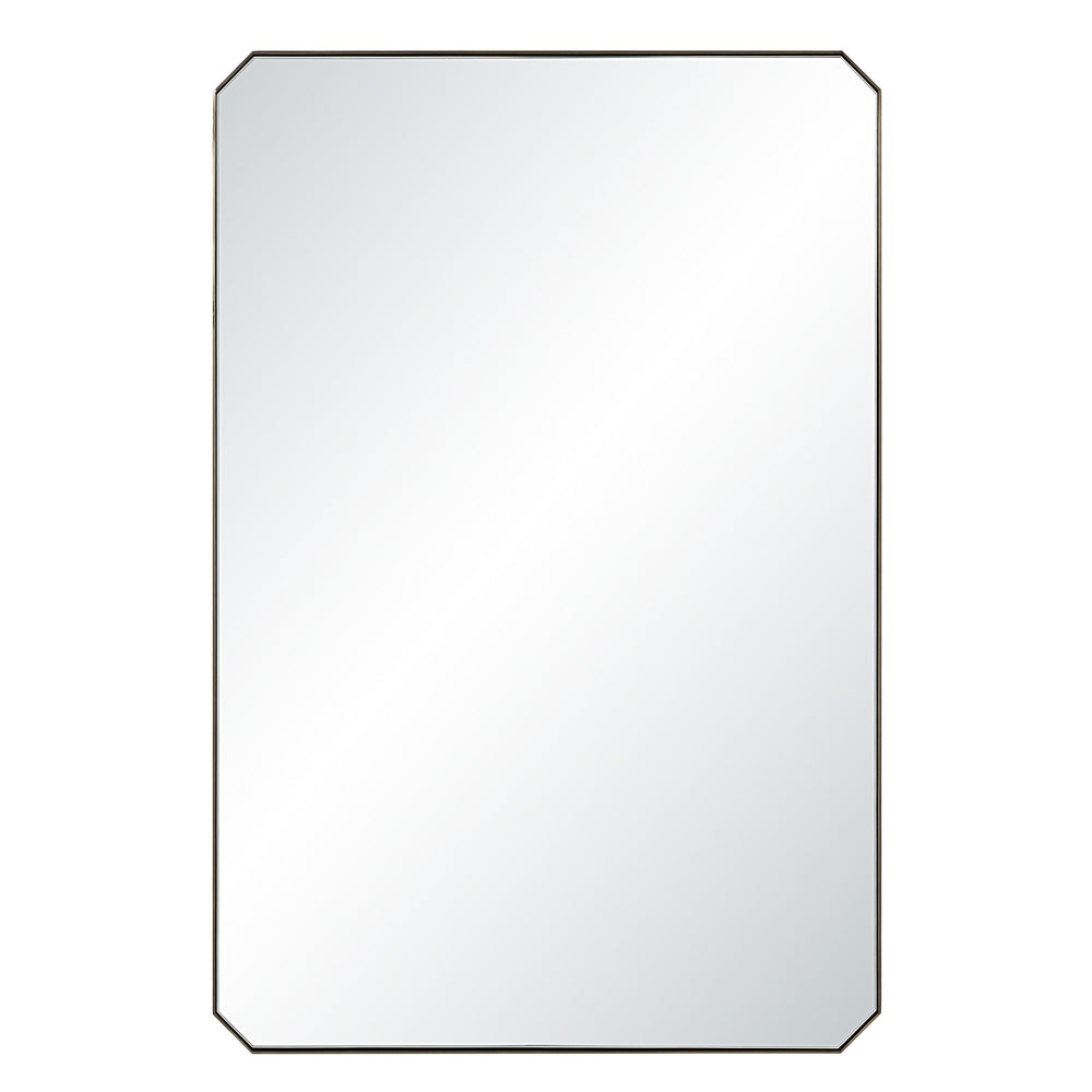 Nate 36" H x 24" W Wall Mirror, Yellow - Main Image - MT2750