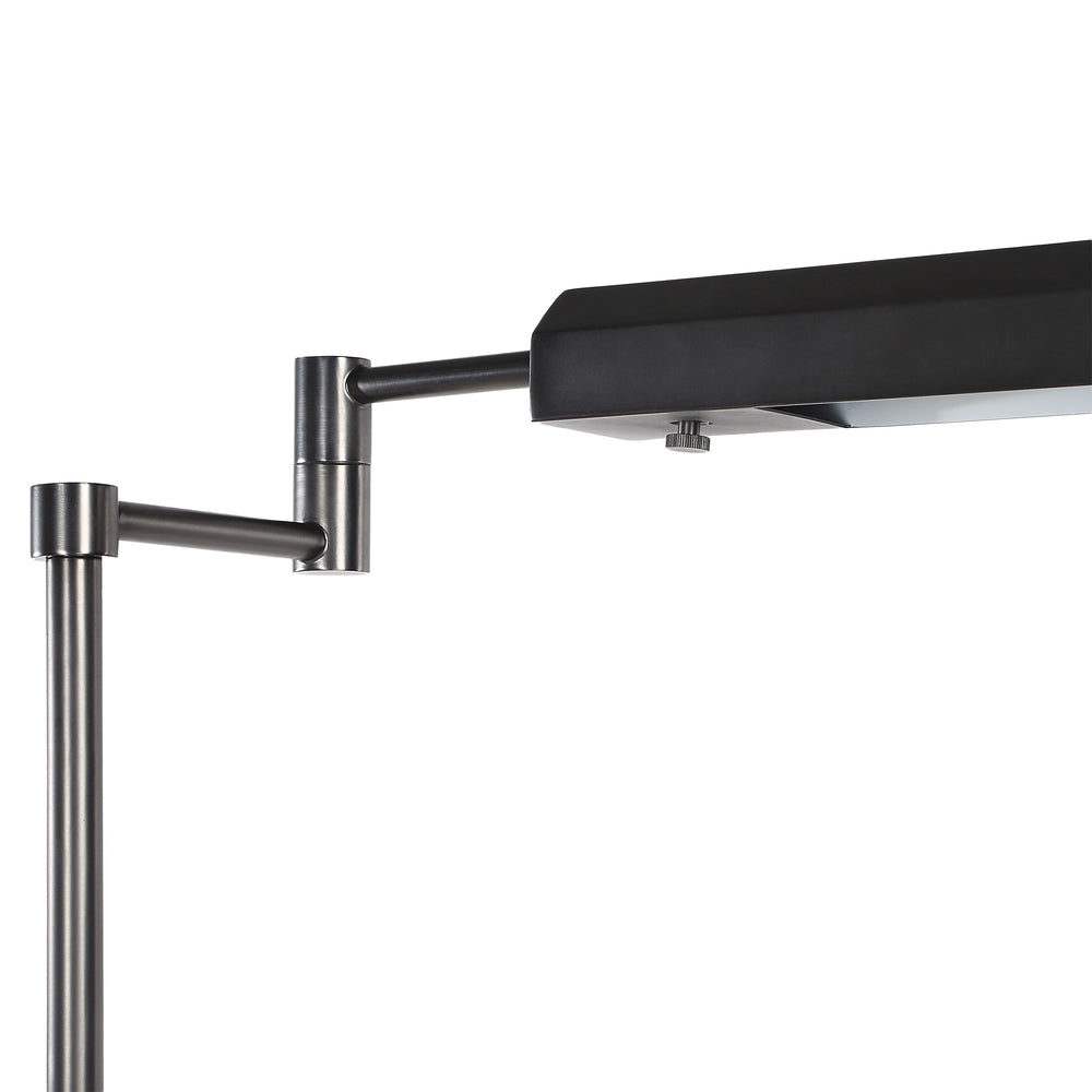 Thiva 45.25-60" ADJ Height Floor Lamp, Bronze - Detail Image - LPF3183