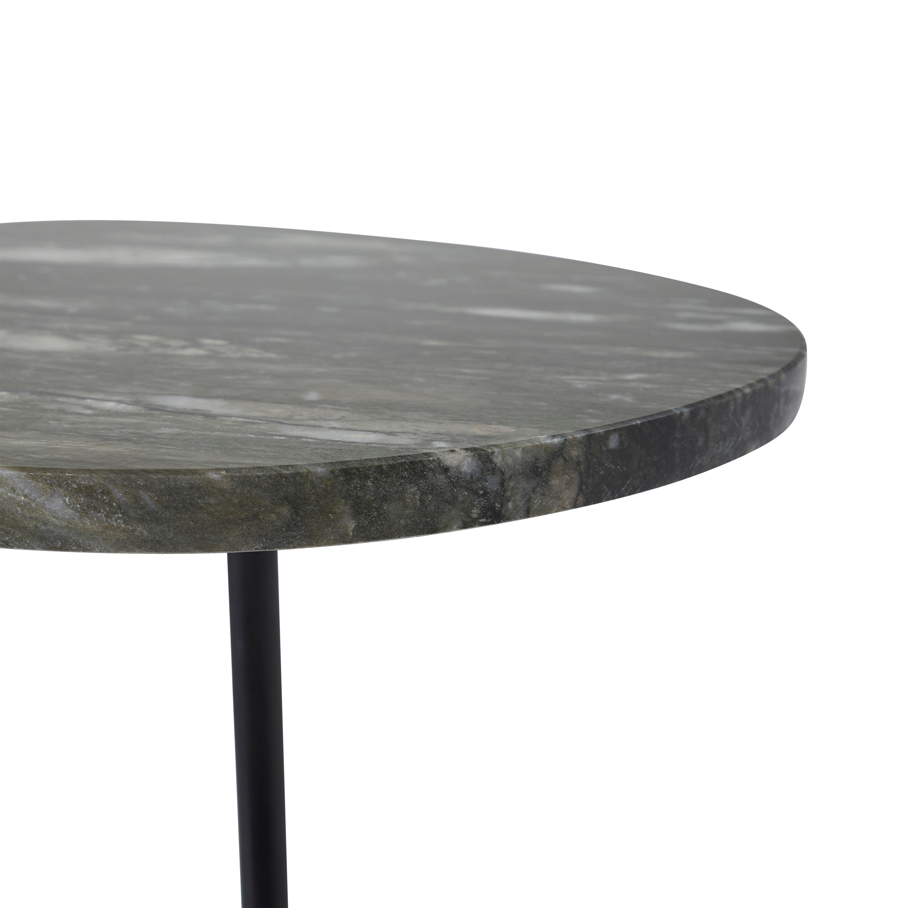 Adeline Indoor Iron Side Table, Black - Detail Image - TA505