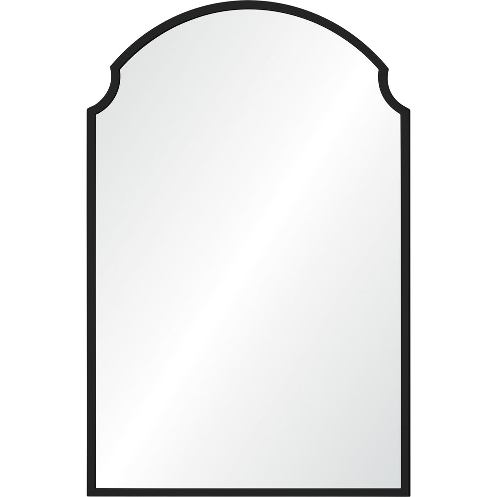 Asmara 36" Tall Irregular Wall Mirror, Black - Main Image - MT2542