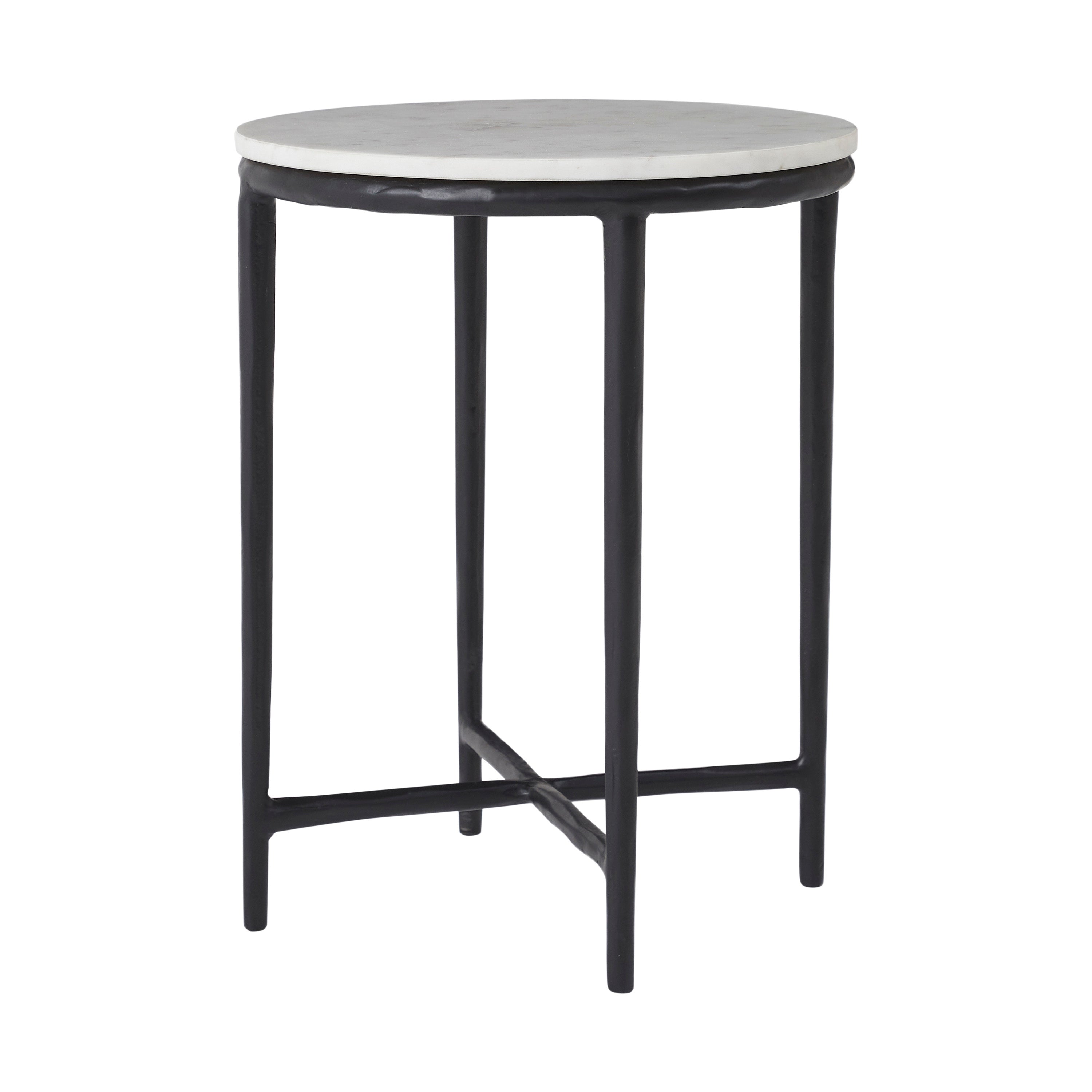 Veroia 14.96" Height Side Table - Angle Image - TA534
