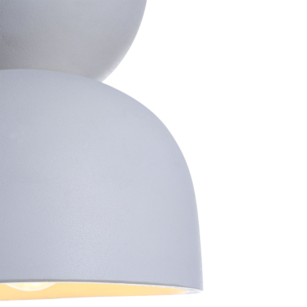 Kala 12" Length Ceiling Fixture, White - Additional Image 3 - LPC4456