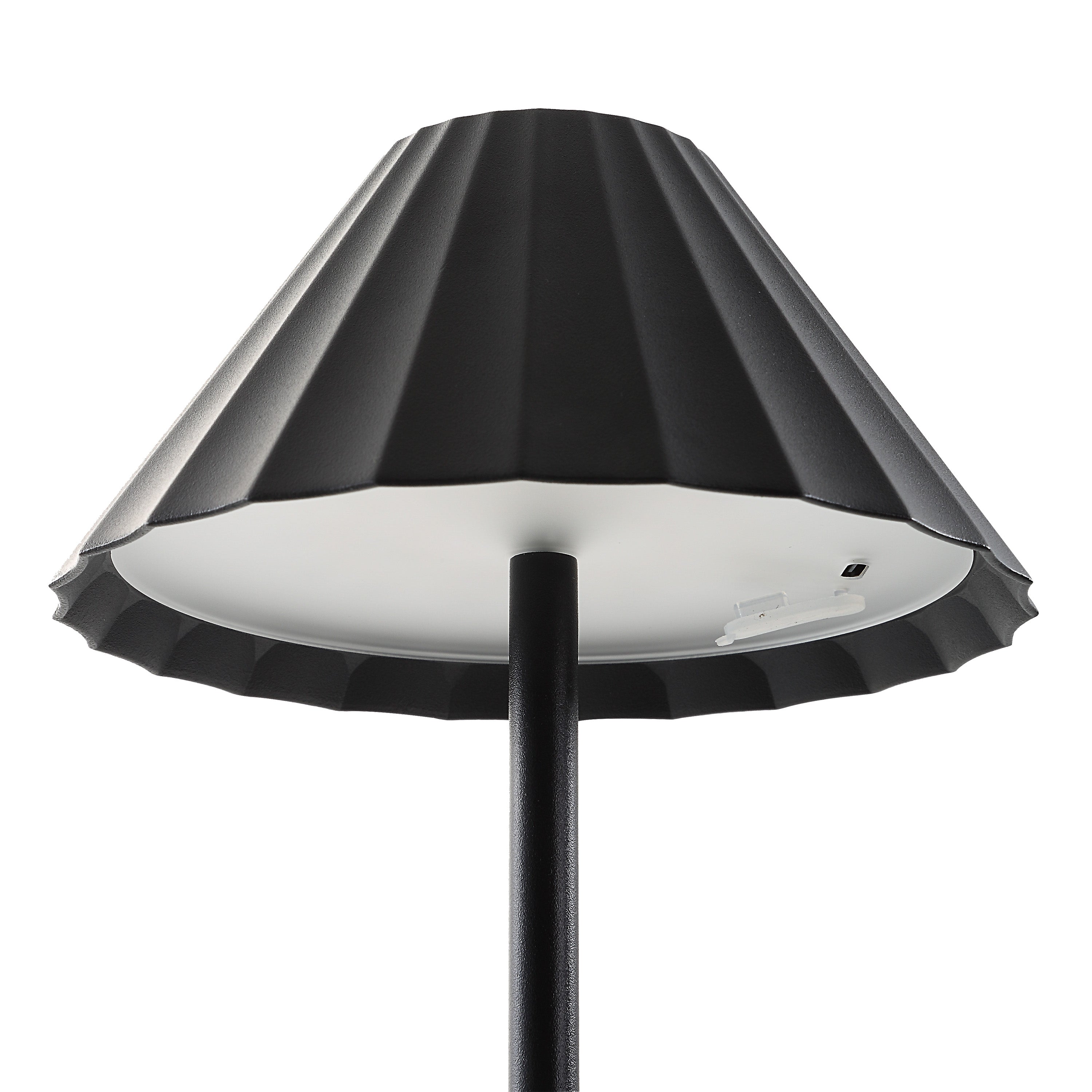 Giada 12.6" Height Table Lamp, Black - Detail Image - LPT1308