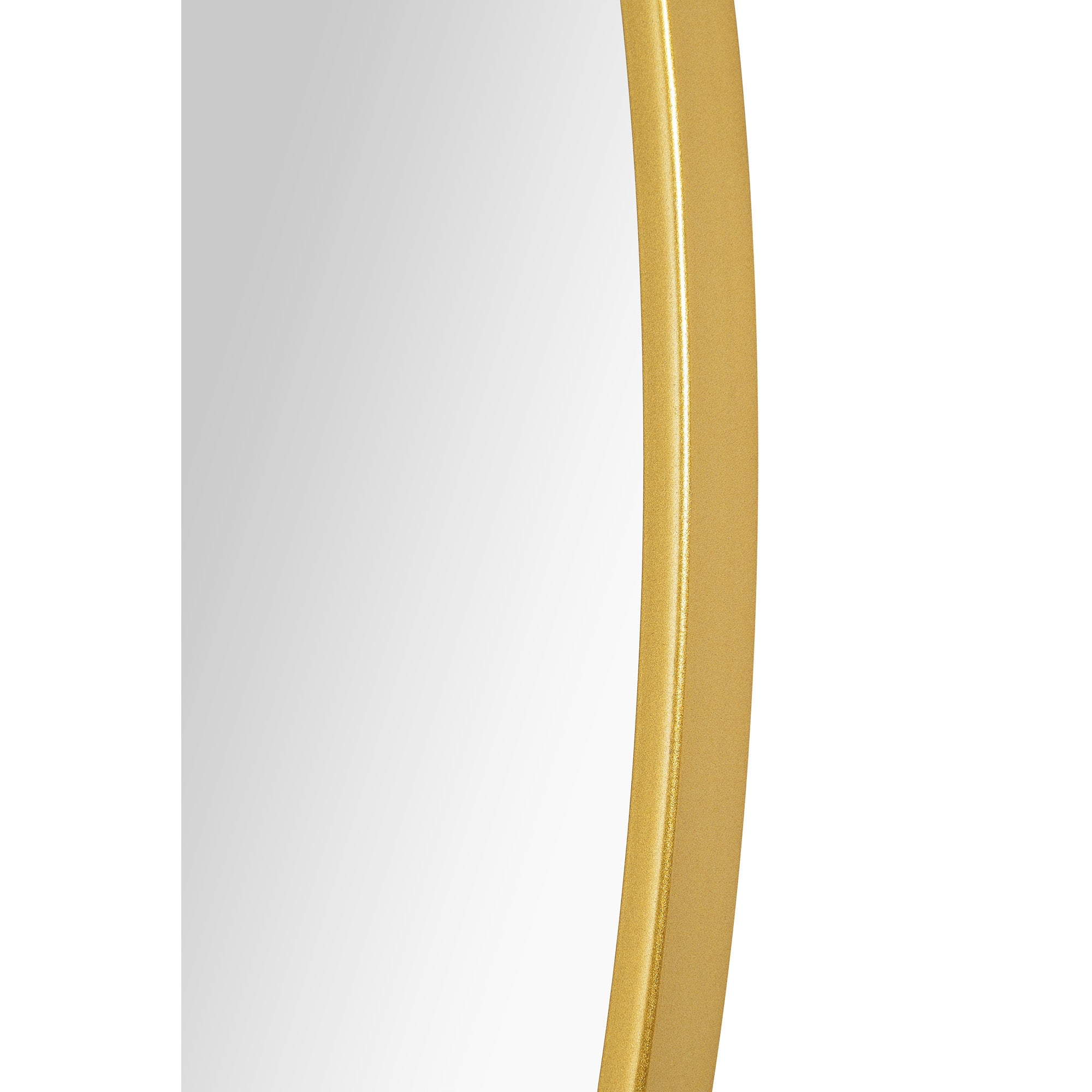 Alegre 30" Tall Round Wall Mirror, Yellow - Additional Image 2 - MT2528