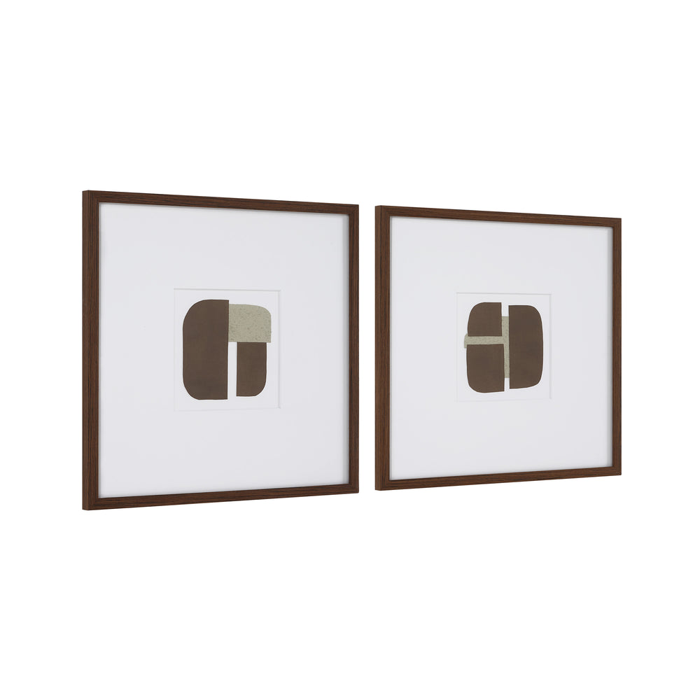 Edge 24.0" Wide Wall Decor, Printed Artwork (2 Piece Set) - Angle Image - W6779