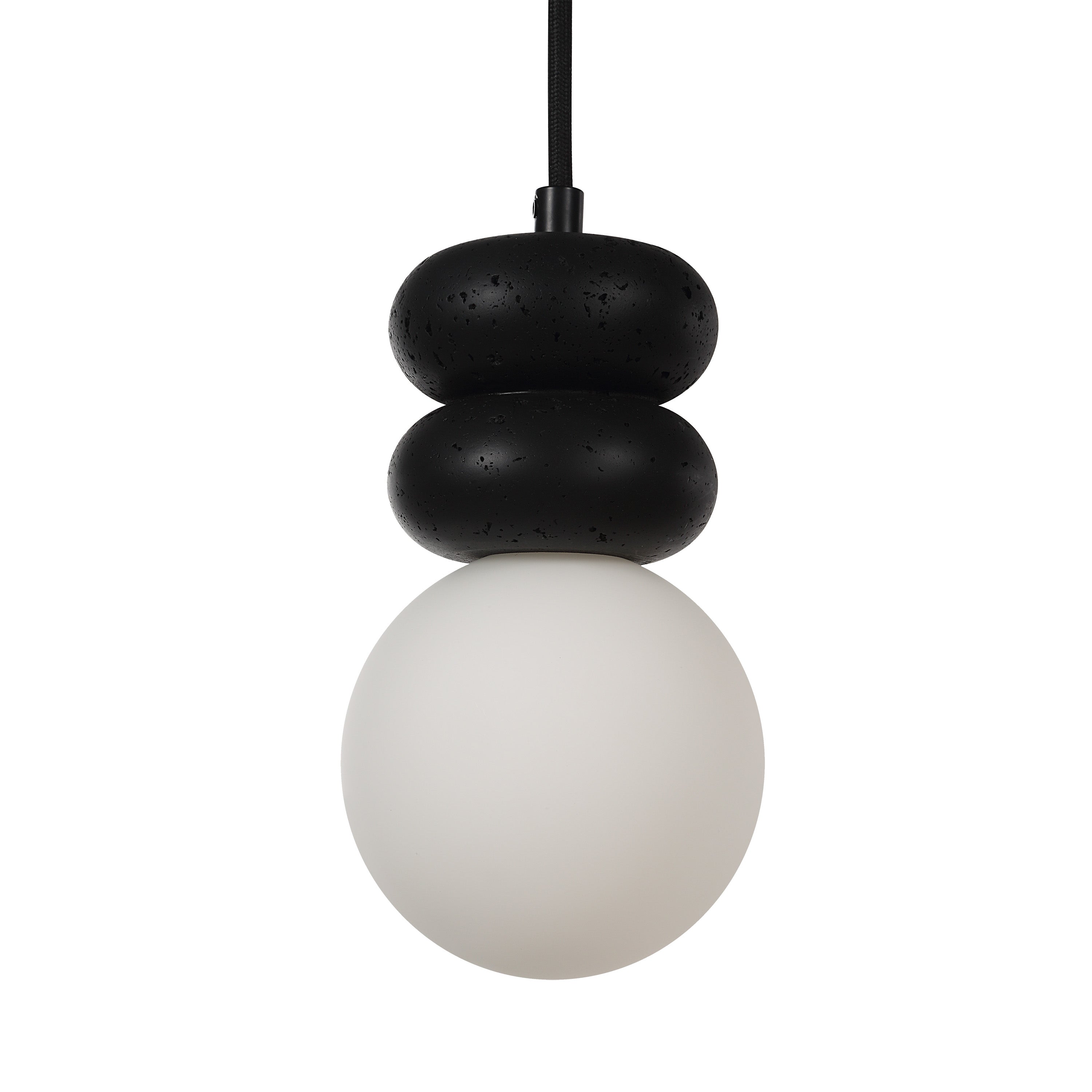 Solene 118" Height Ceiling Fixture, Matte Black - Main Image - LPC4501