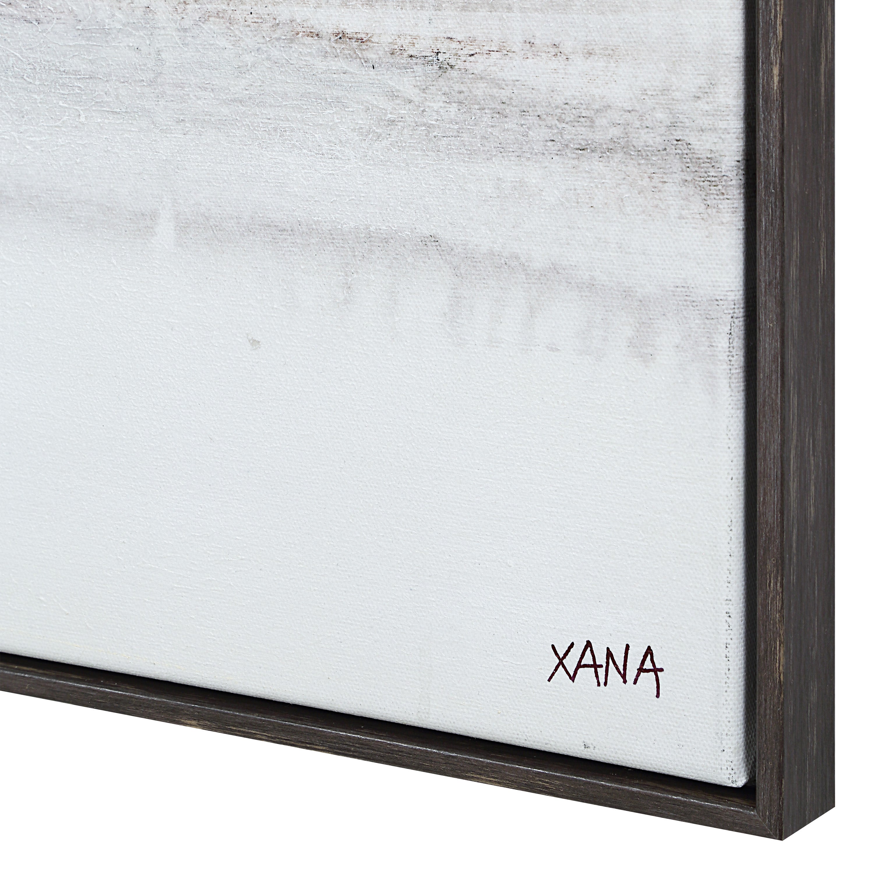 Danae 48" H x 36" W Canvas Art, White - Detail Image - OL2206