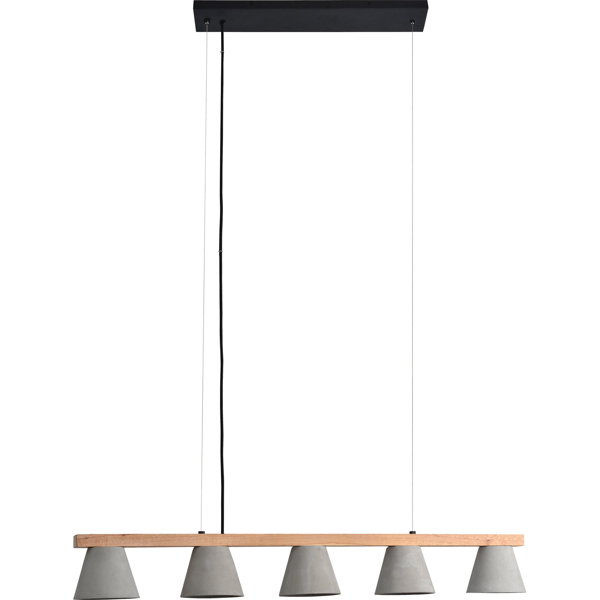 Zain 6" Length Ceiling Fixture, Grey - Main Image - LPC4330