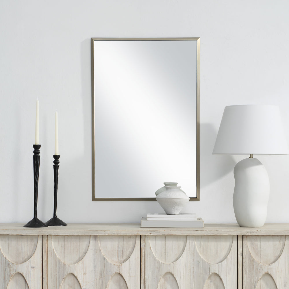 Pia 36" H x 24" W Wall Mirror, Yellow - Lifestyle Image - MT2685