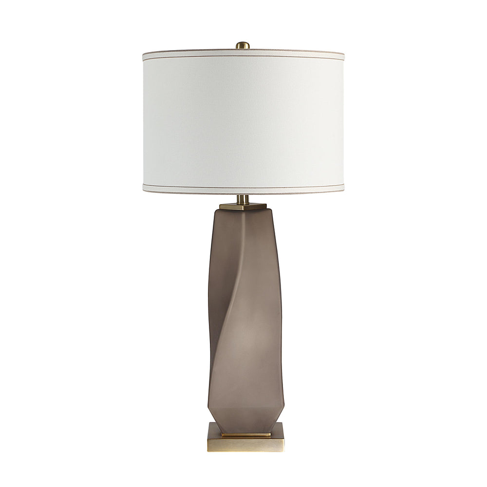 Mallorca 32" Height Table Lamp, Brown - Angle Image - LPT1337