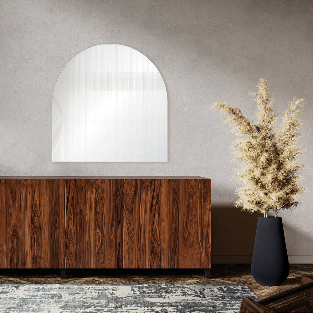 Beasley 40" Tall Arch Wall Mirror - Lifestyle Image - MT2494