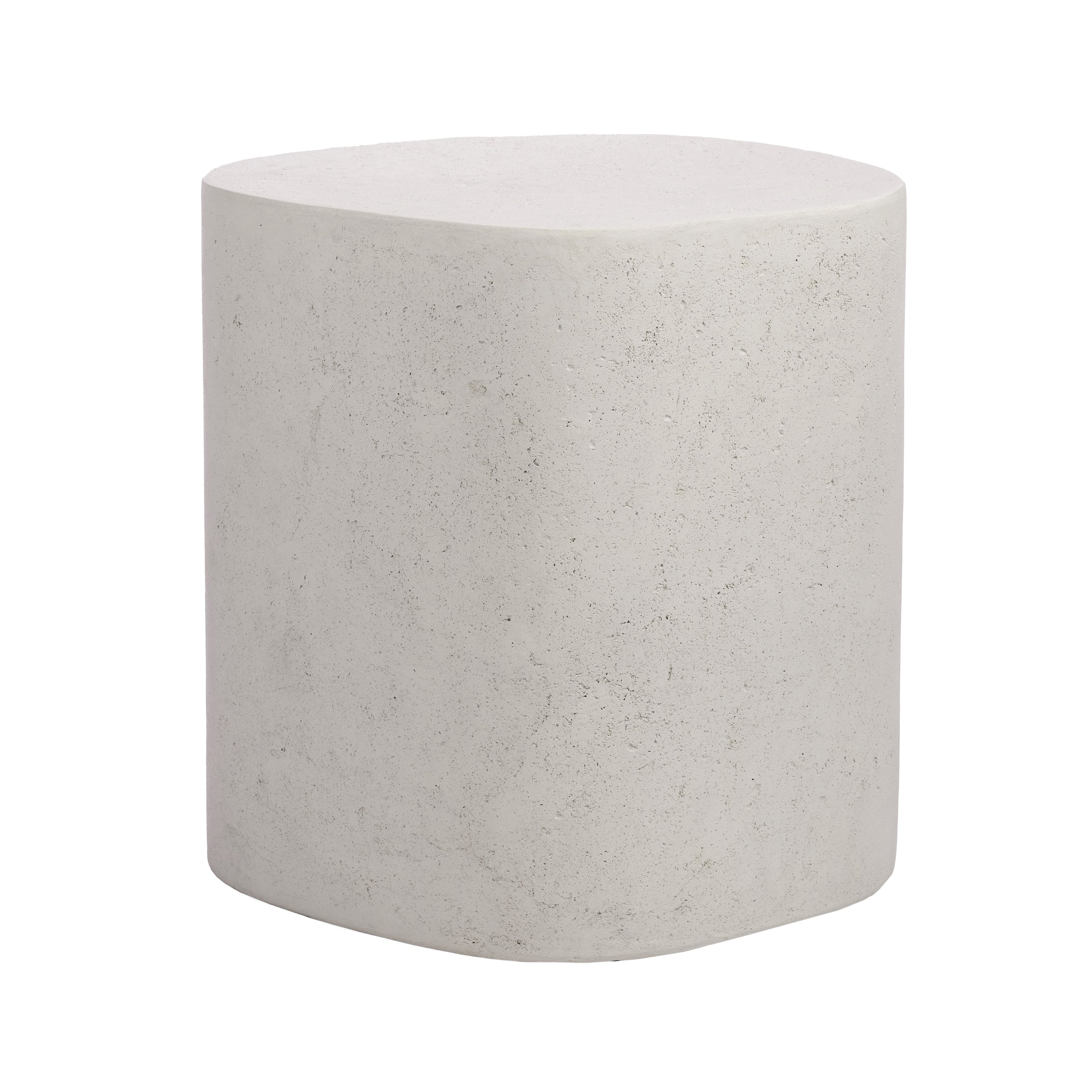 Ghent Indoor Volcanic Stone Table, Natural - Angle Image - TA509