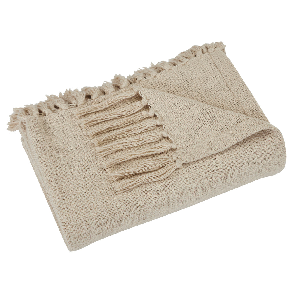 Curtis 70X50 Throw, Beige - Additional Image 2 - THR1017