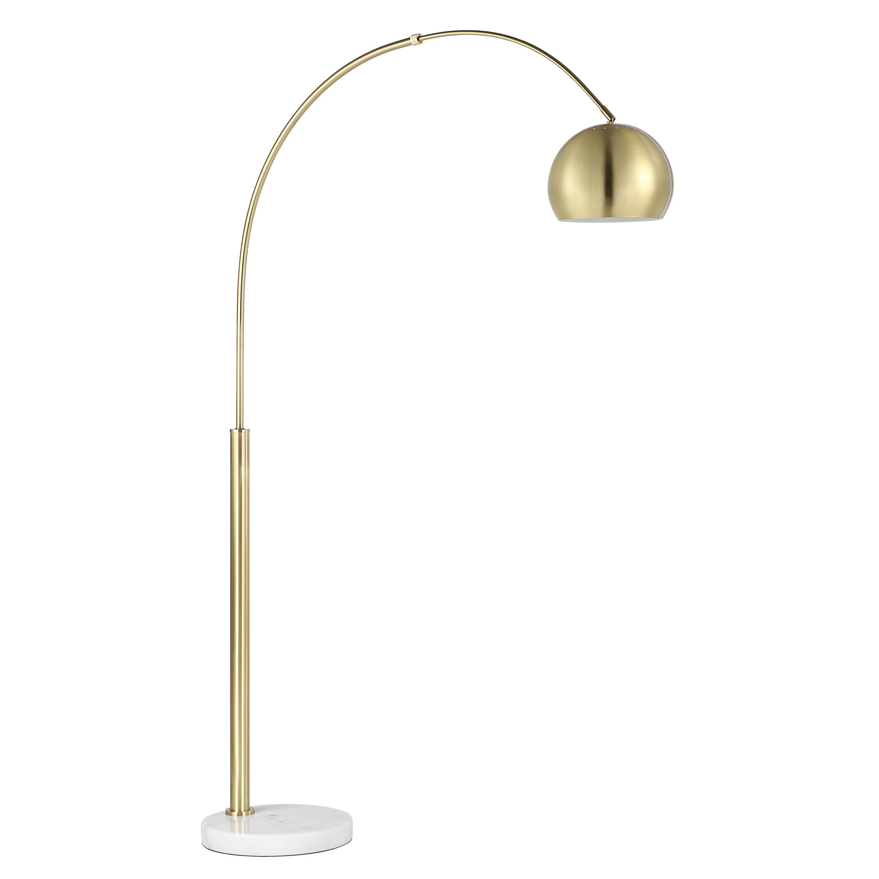 Daleela 77.375" Height Floor Lamp, Yellow - Main Image - LPF3167
