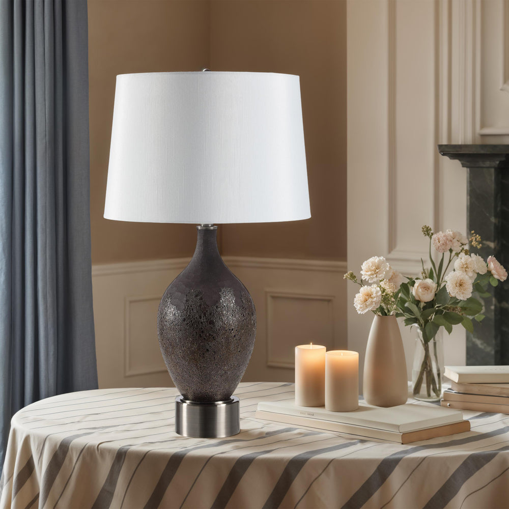 Napora 26.0" Height Table Lamps, Brown - White Label Lifestyle Image - LPT1409PEV
