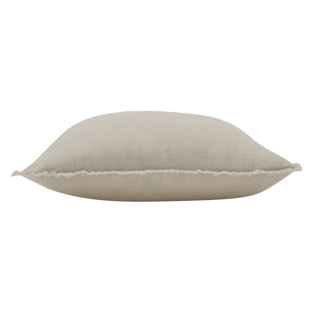 Ignatia 22X22 Indoor Pillow, Natural - Angle Image - PWFL1449