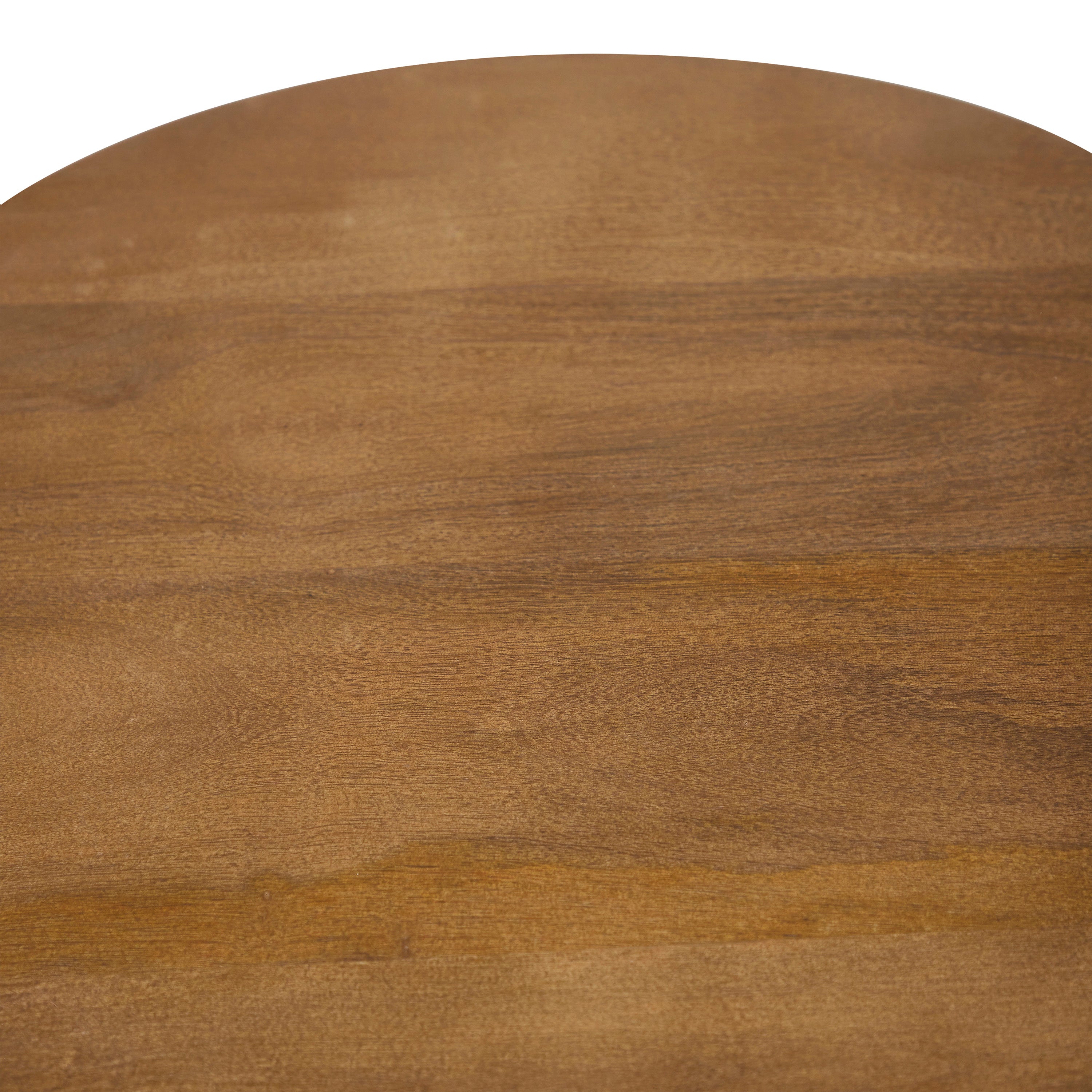 Honey Indoor Mango Wood Side Table, Light Brown - Additional Image 2 - TA511