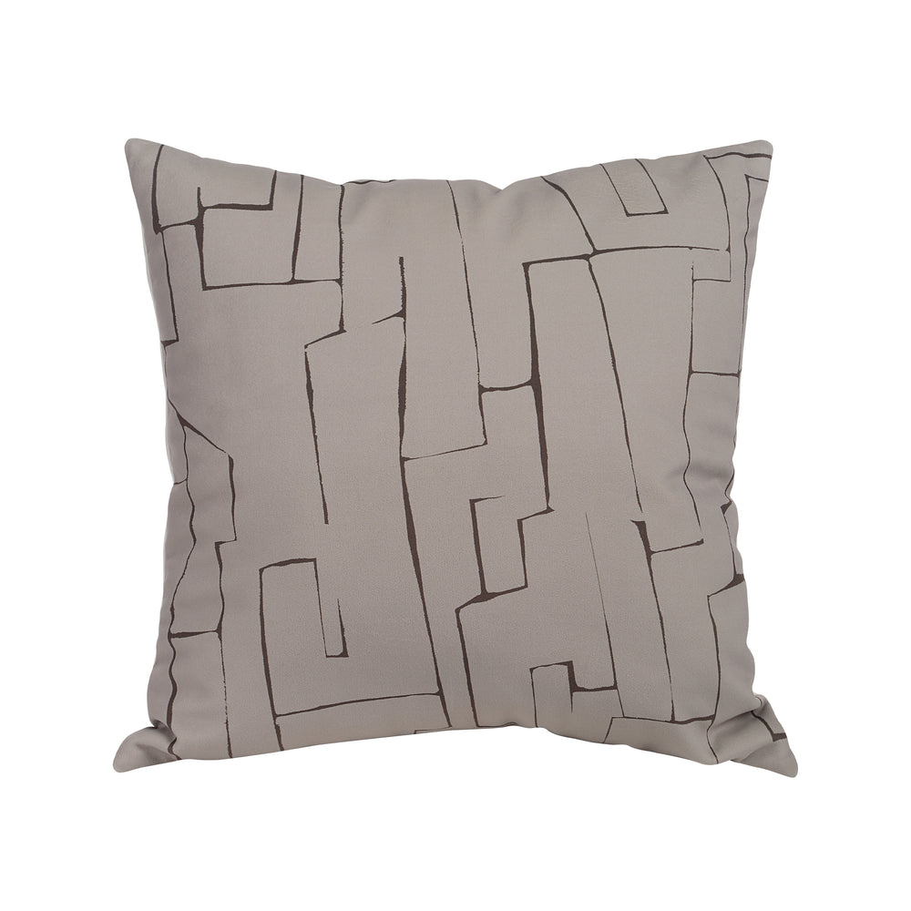 Sarno Pillows, Beige / Black - Main Image - PWFL1476