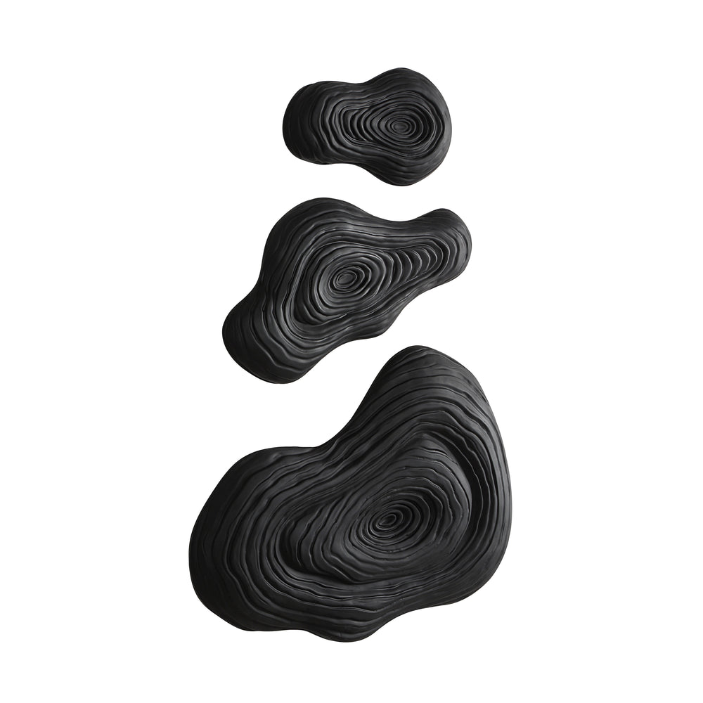 Sevilla Wall Decor, Matte Black - Angle Image - W6769