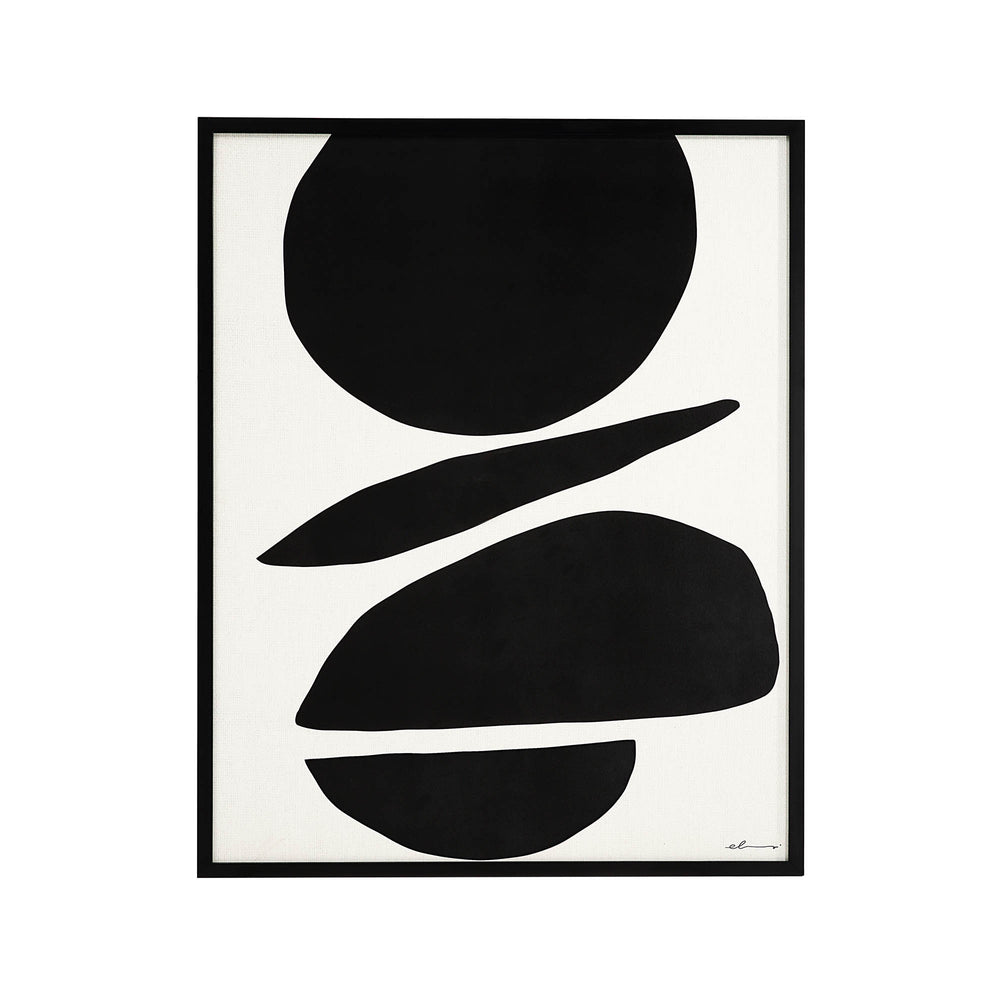 Cercola 45" Wide Wall Art, Black - Main Image - PA0036