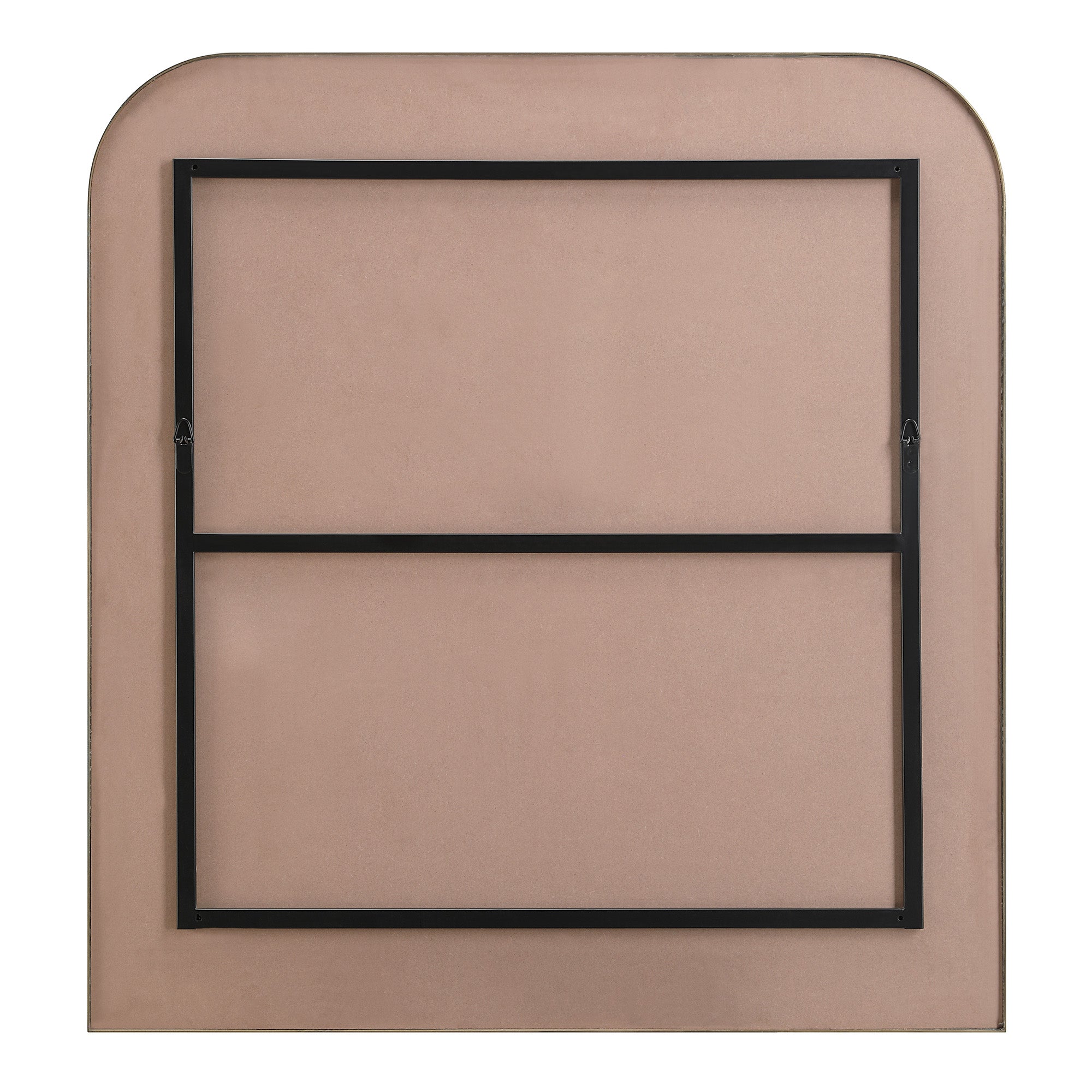 Joan 40" Tall Arch Wall Mirror, Yellow - Backing Image - MT2507
