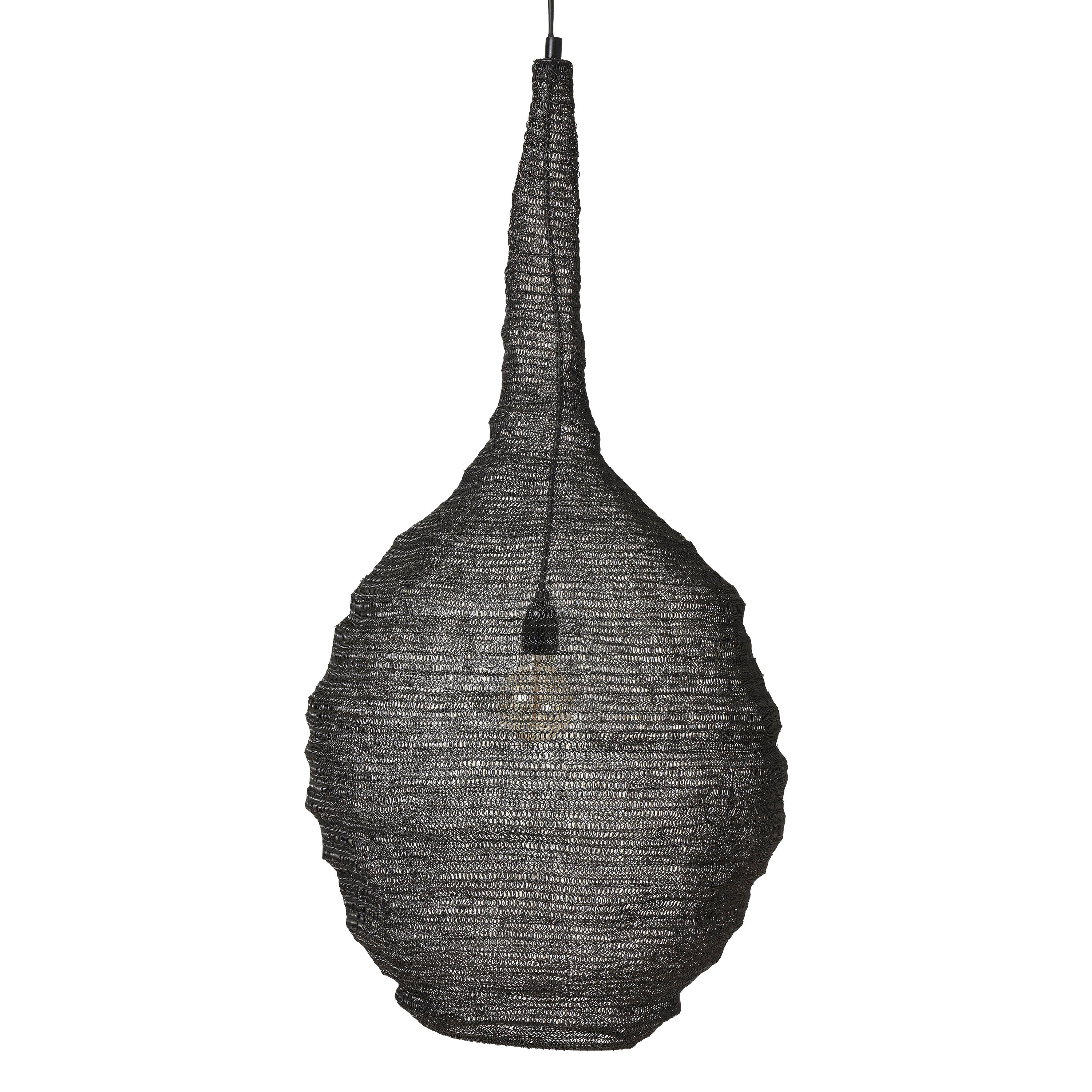 Corfu 148.5" Height Ceiling Fixture, Black - Main Image - LPC4494