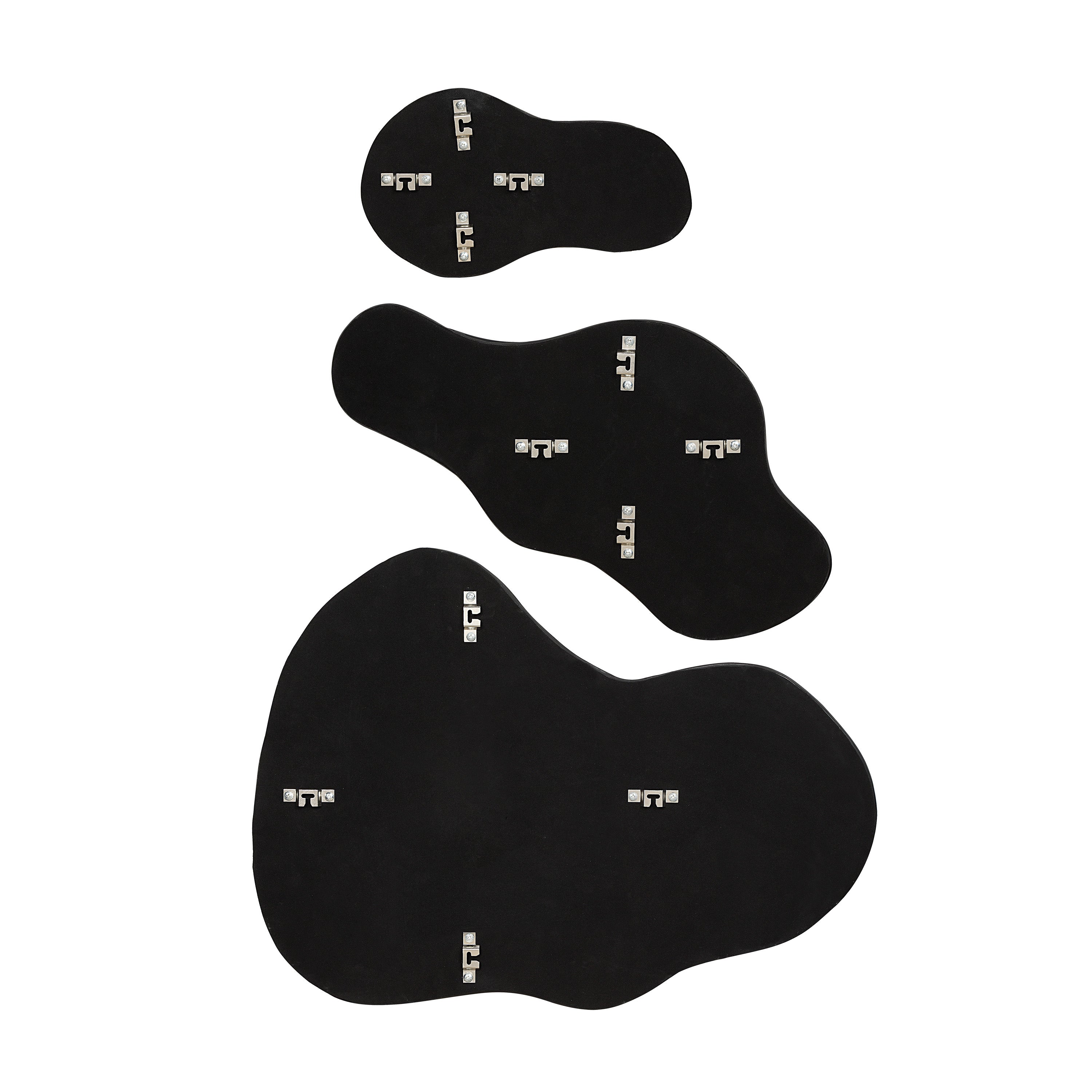 Sevilla Wall Decor, Matte Black - Backing Image - W6769