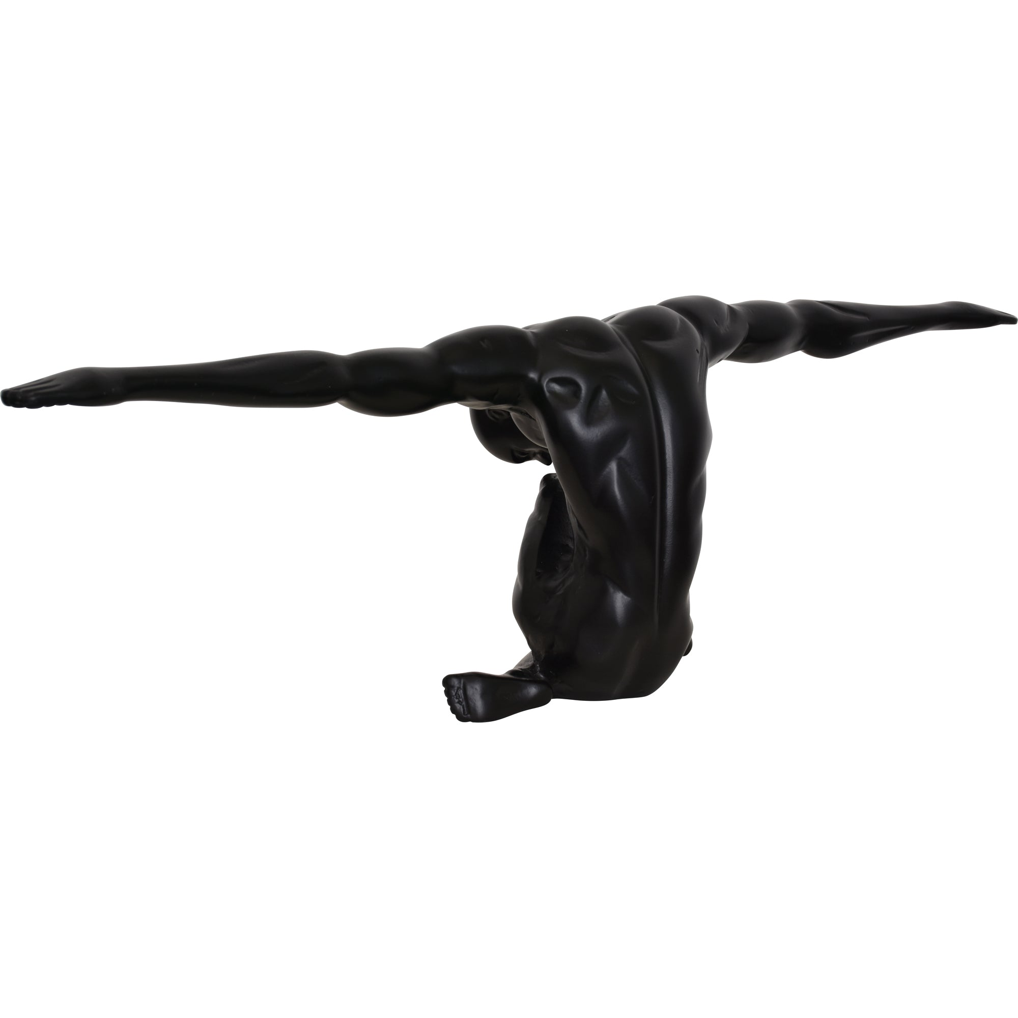 Mortal Indoor Aluminum Statue, Matte Black - Additional Image 2 - STA727