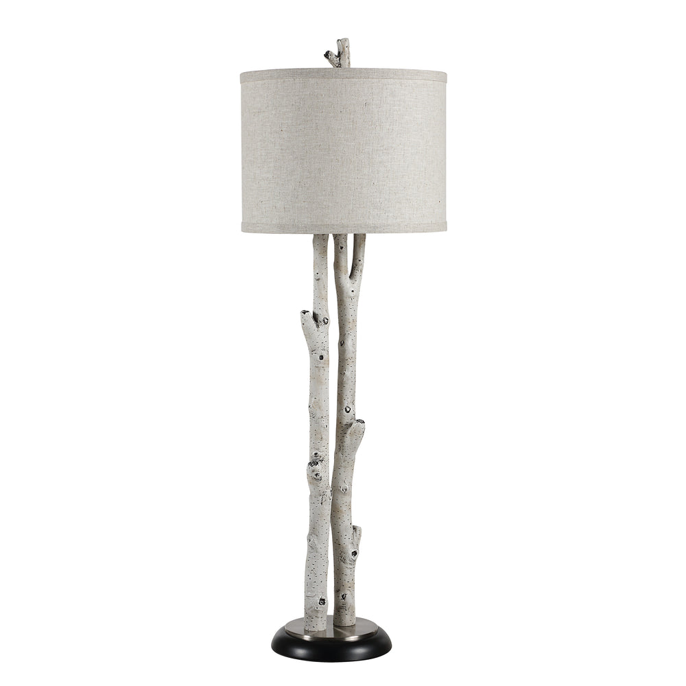 Leandro 35.25" Height Table Lamps, Faux Birch Tree - Angle Image - LPT1376EV