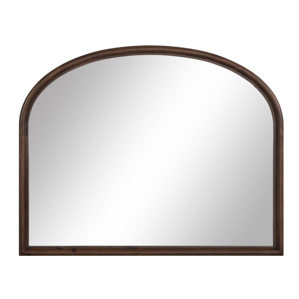 Kindra 40" H x 50" W Wall Mirror, Brown - Main Image - MT2711