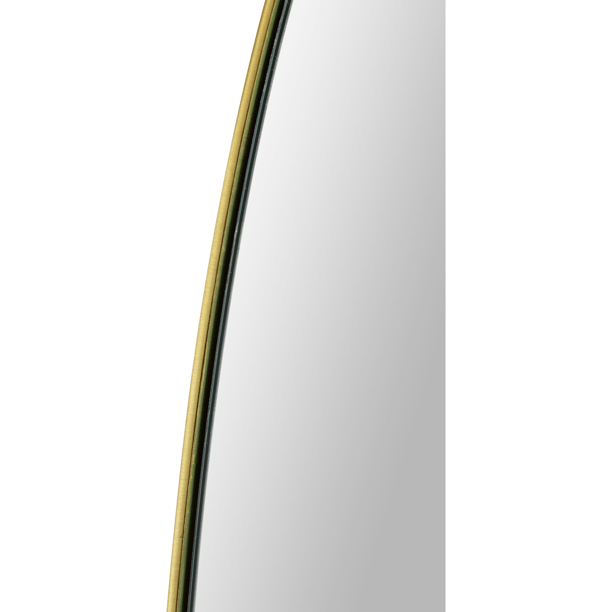 Gallegos 36" Tall Rectangle Wall Mirror, Yellow - Detail Image - MT2523