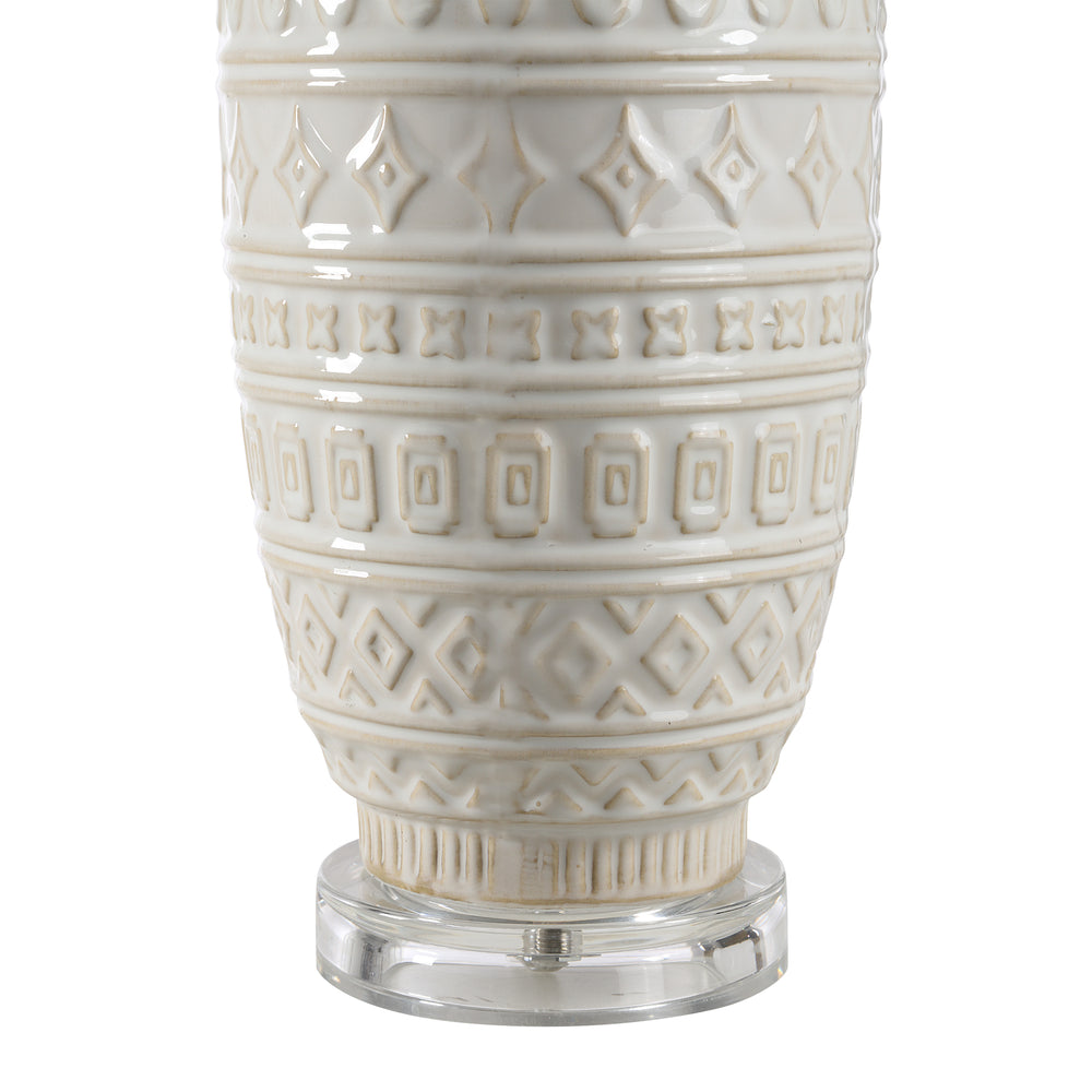 Sereno 30.0" Height Table Lamps, White - Detail Image - LPT1397EV