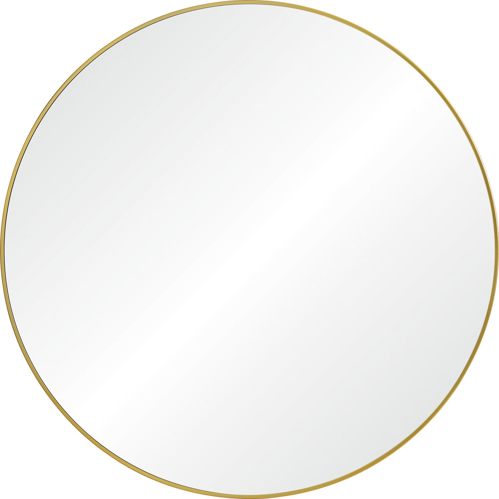 Fragoso 48" Tall Round Wall Mirror, Yellow - Main Image - MT2532