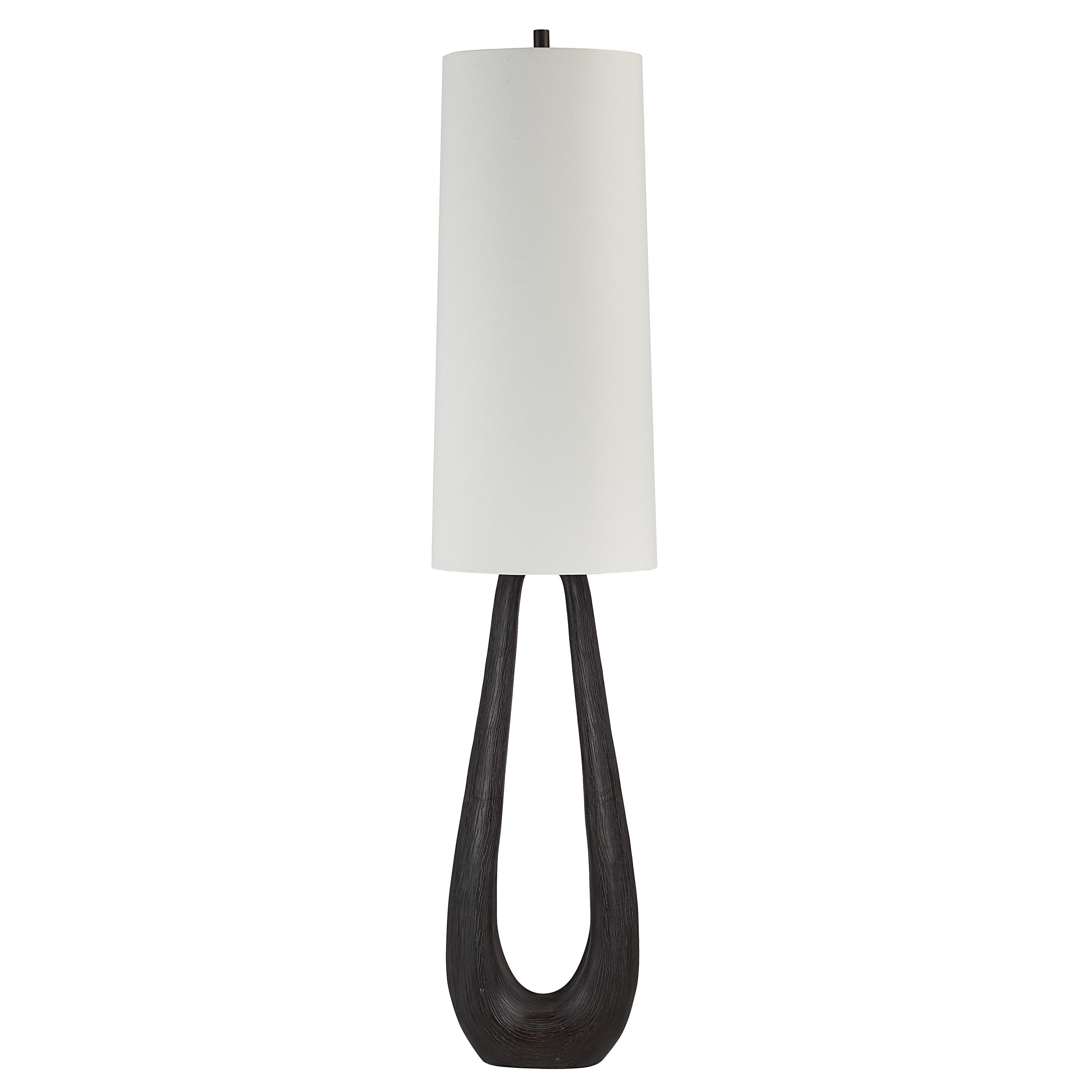 Cornelia 62.5" Height Floor Lamp, Brown - Main Image - LPF3181
