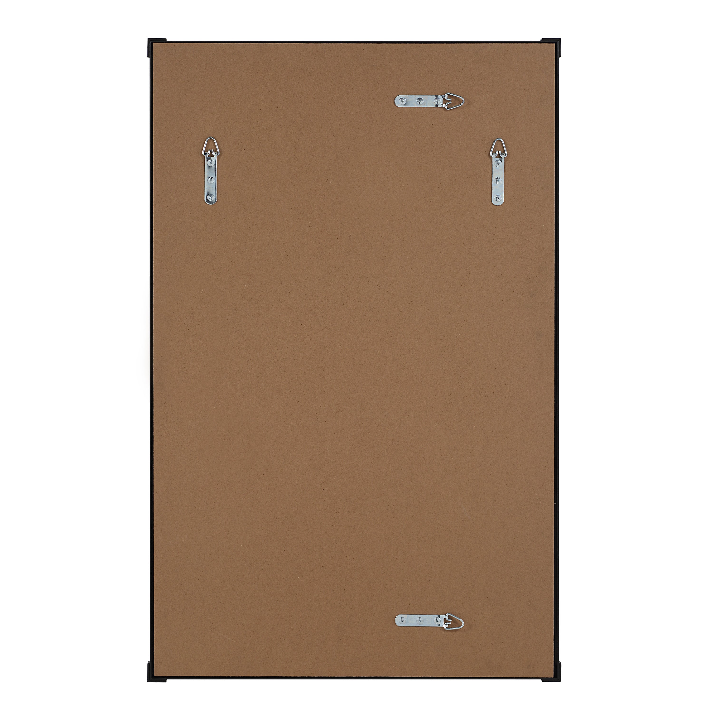 Kauri 35" H x 22" W Wall Mirror, Black - Backing Image - MT2739
