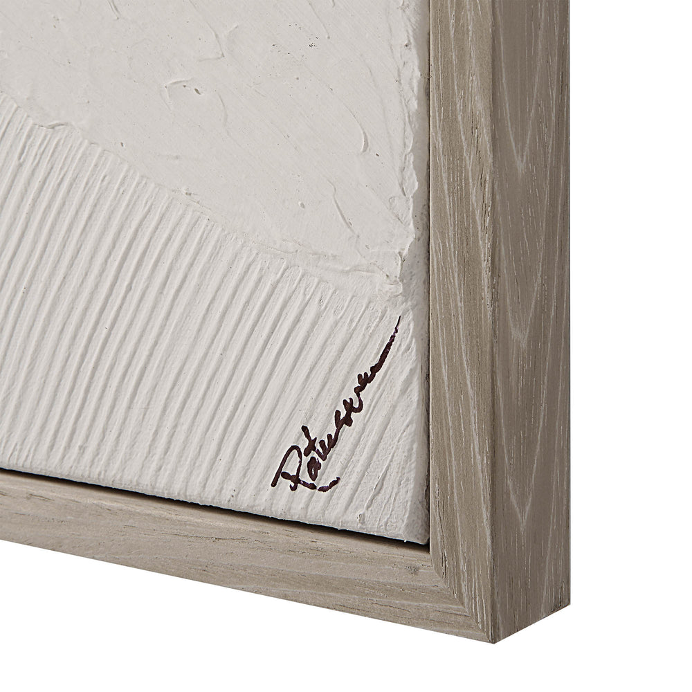 Cairns 48" Wide Canvas Art, White - Detail Image - OL2128
