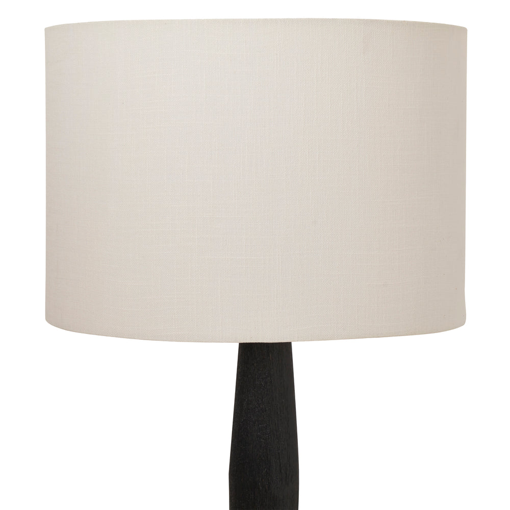 Francine 60" Height Floor Lamp, Black - Detail Image - LPF3155