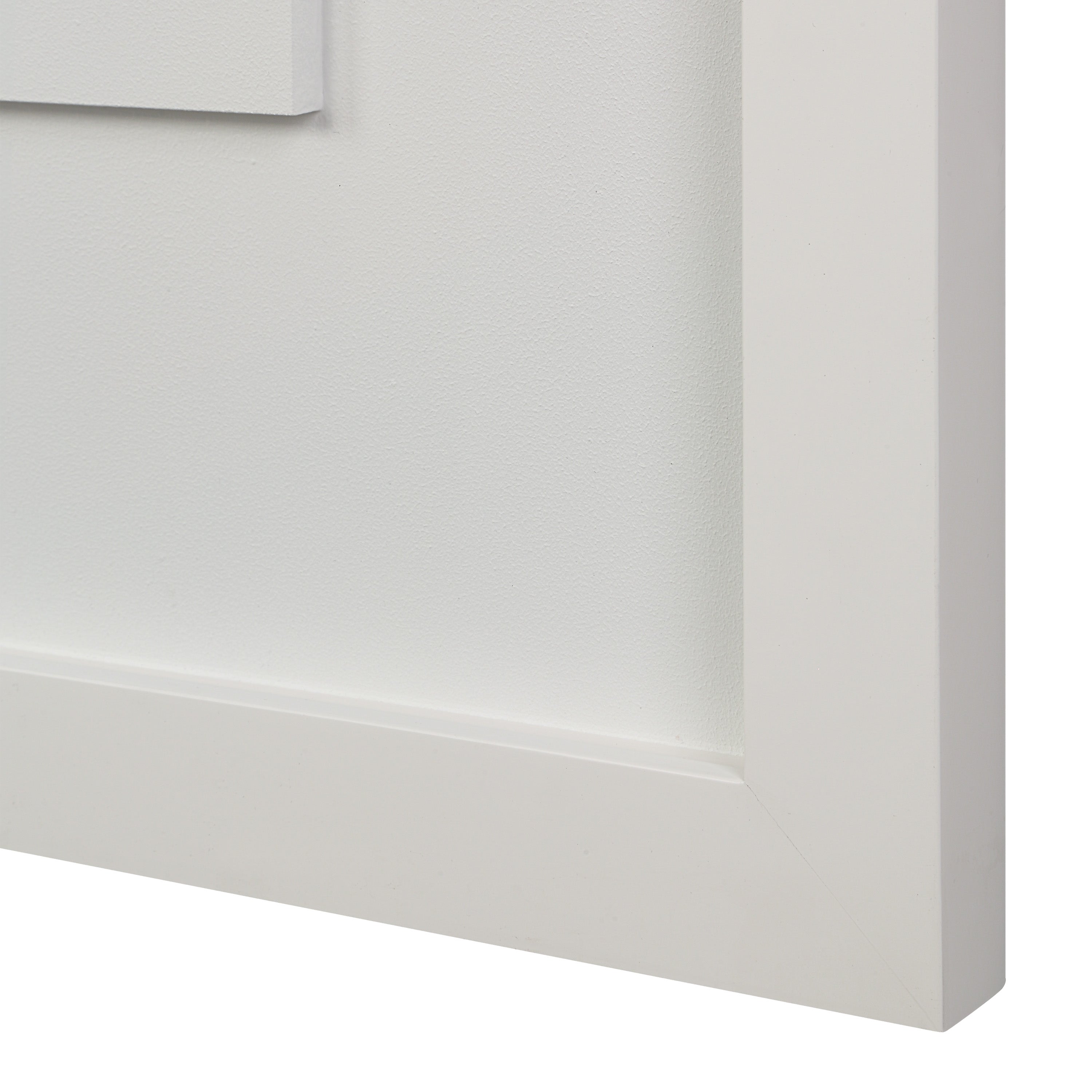 Ispra 19" Wide Wall Decor, Matte White - Additional Image 10 - W6760