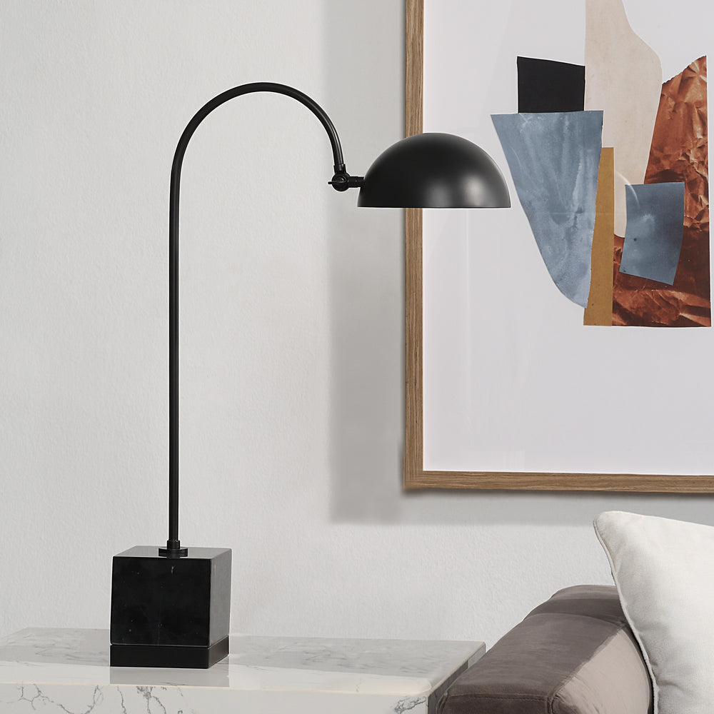 Sansia 27" Length Table Lamp, BLACK - Lifestyle Image - LPT1288