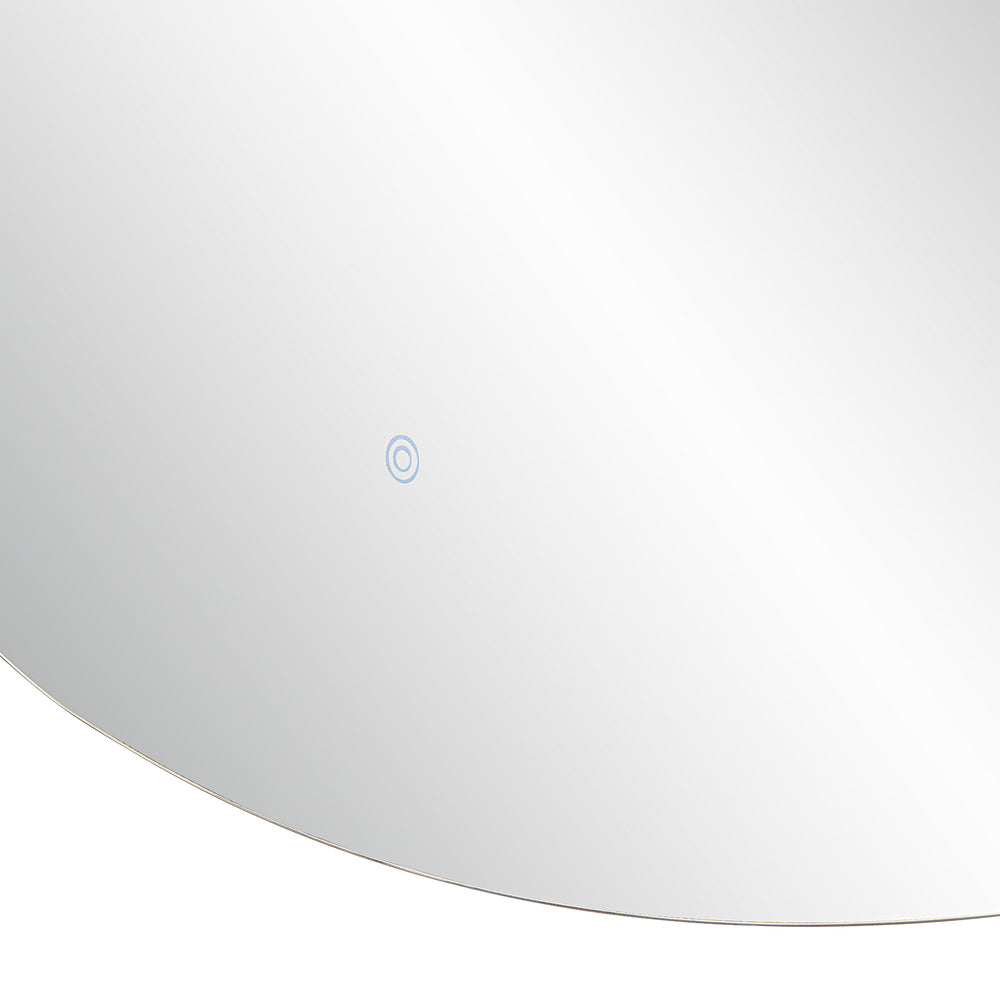 Terni 45" Tall Irregular LED Mirror, Clear - Detail Image - MT2568