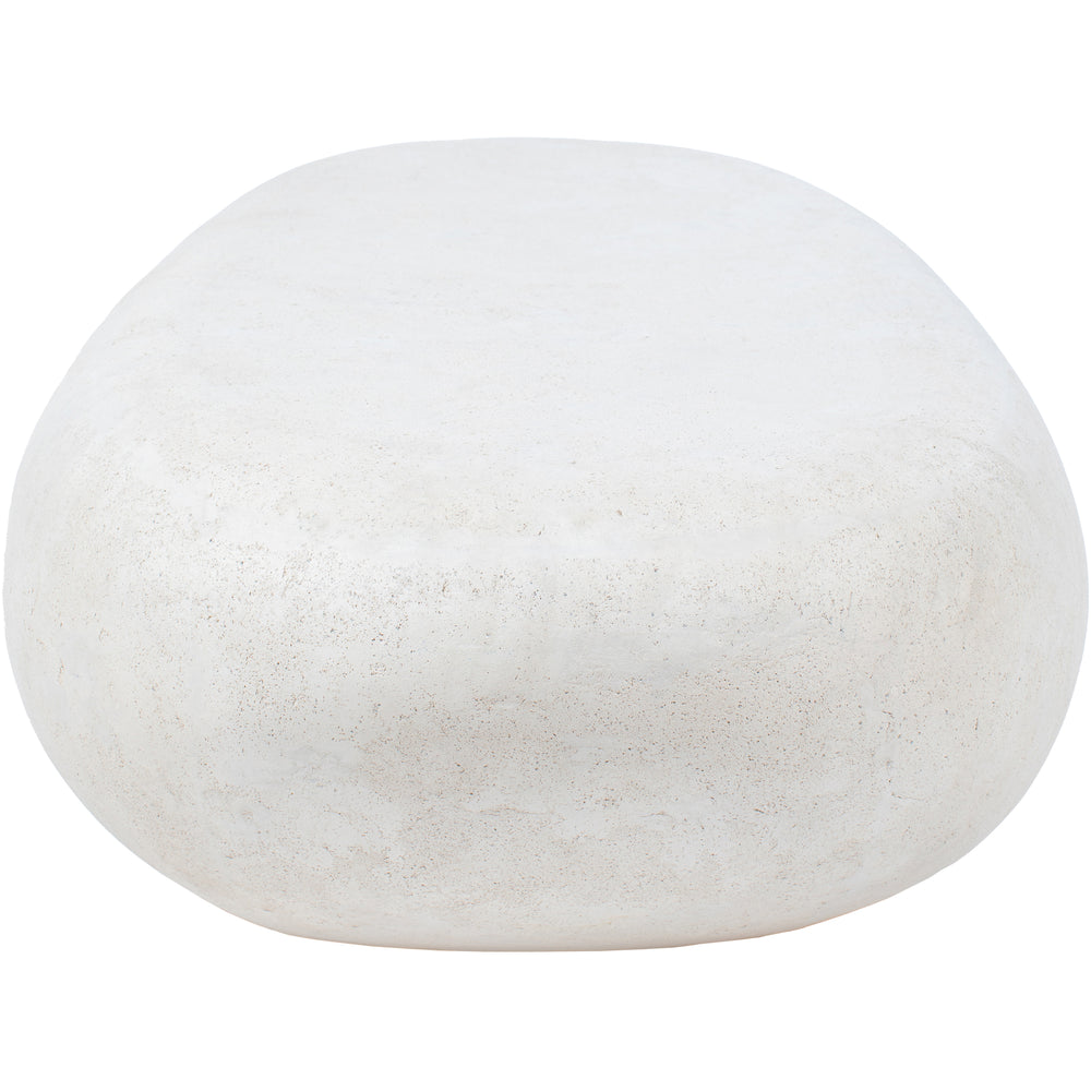 Minda Both Volcanic Stone Bench, Natural - Angle Image - CHA073