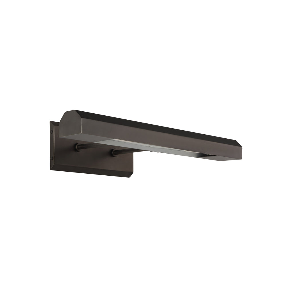 Nea 4.5" Height Wall Sconces, Plated Dark Bronze - Angle Image - WS174