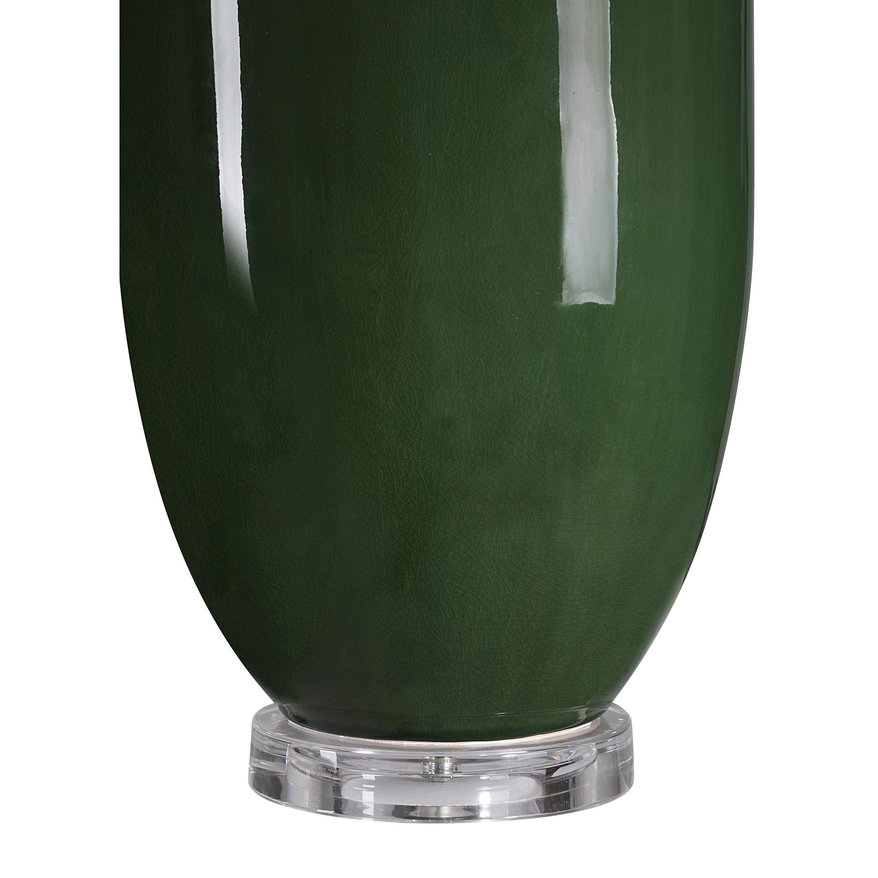 Pesca 30.75" Height Table Lamp, Green - Detail Image - LPT1348