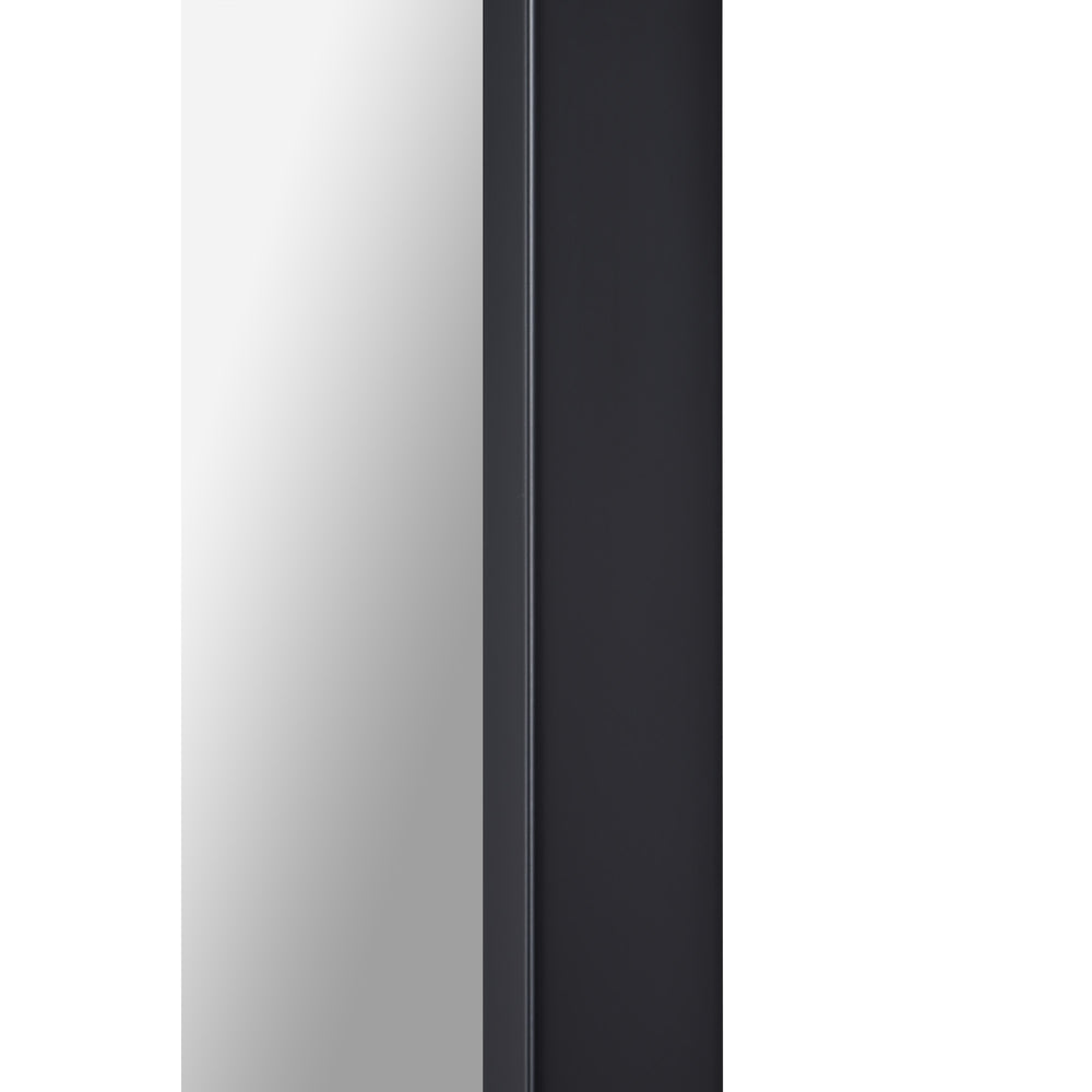 Keene 83" Tall Rectangle Full Length Mirror, Black - Additional Image 2 - MT2499