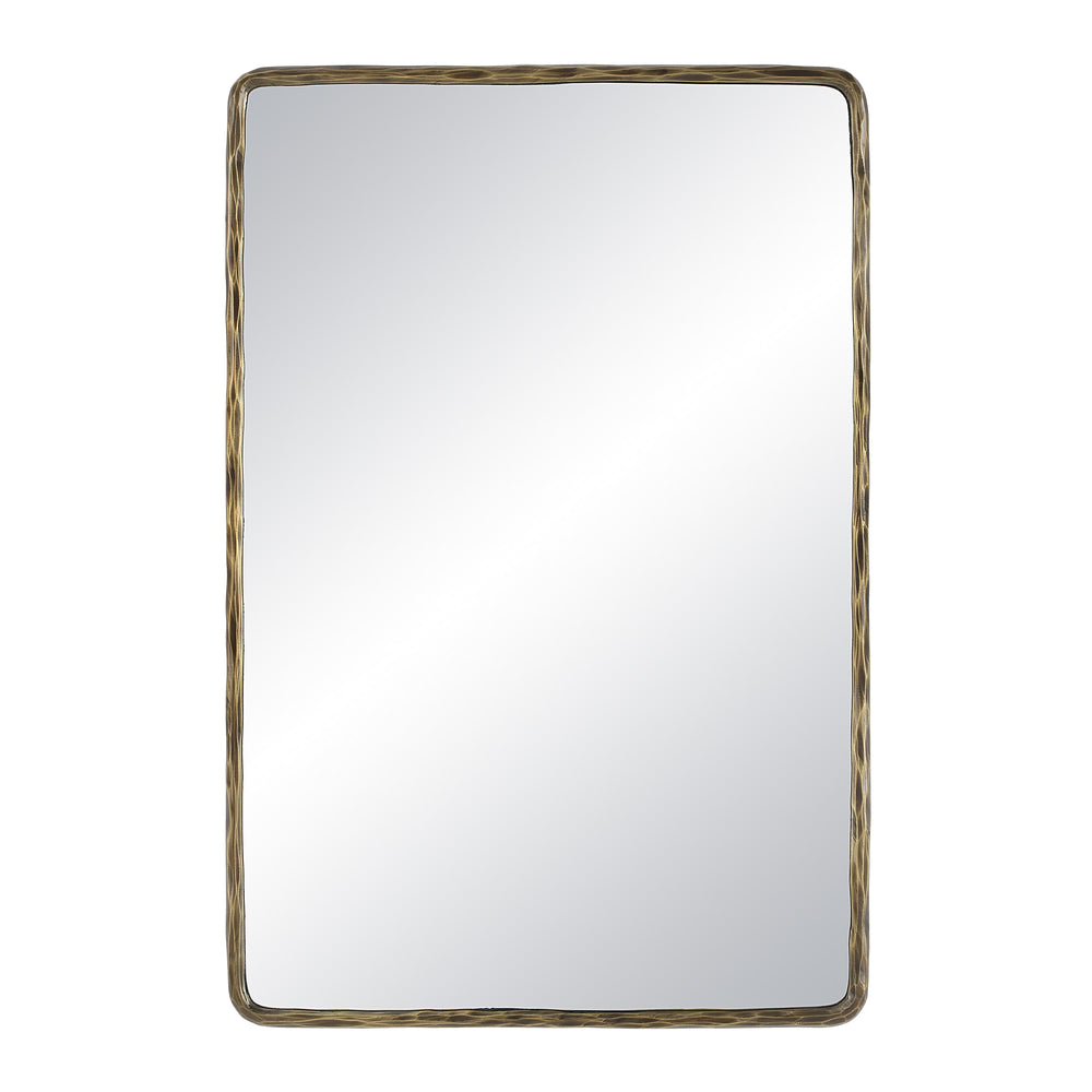 Ivory 36" Tall Rectangle Wall Mirror, Yellow - Main Image - MT2675