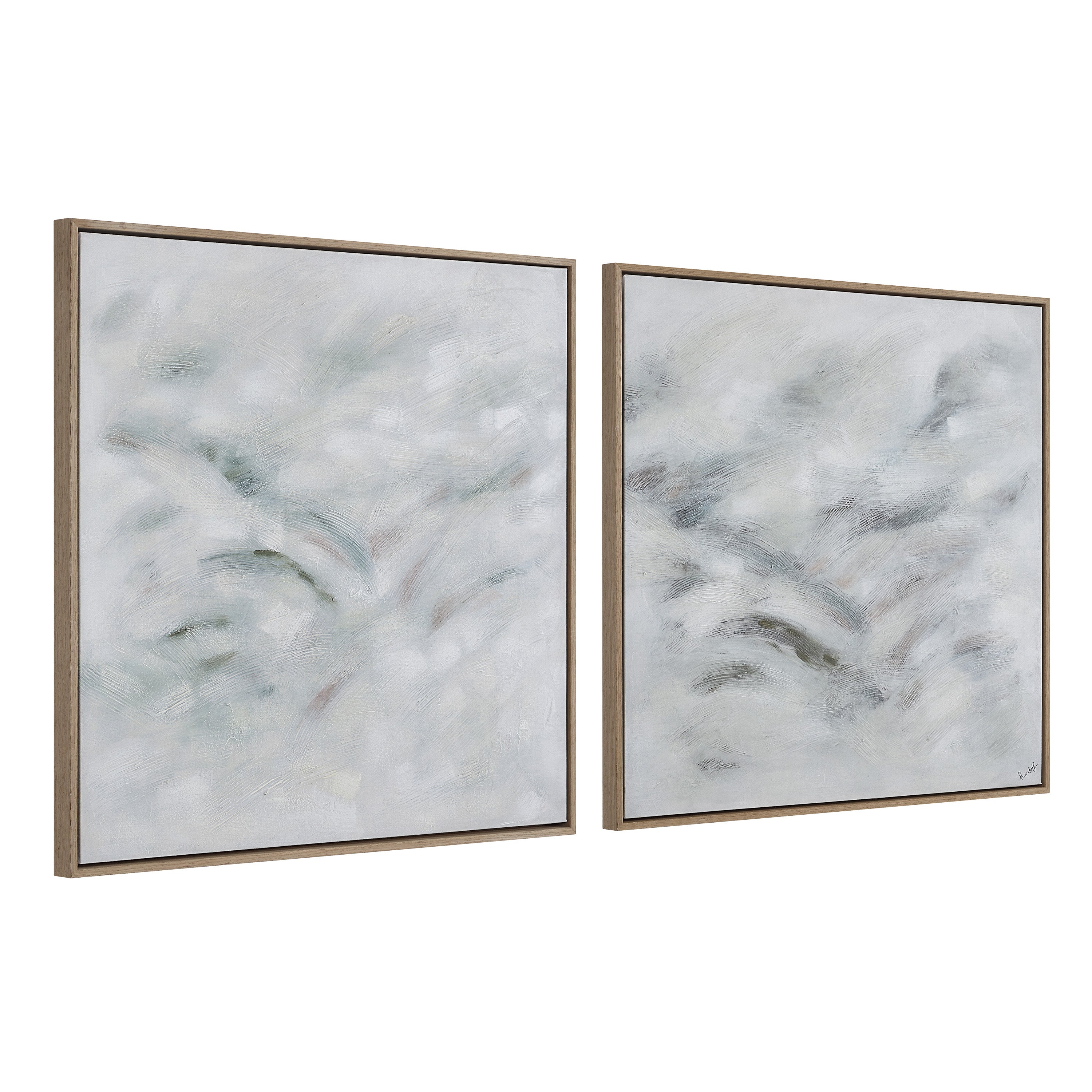 Becks 30" H x 30" W Canvas Art, (2 Piece Set) - Angle Image - OL2241